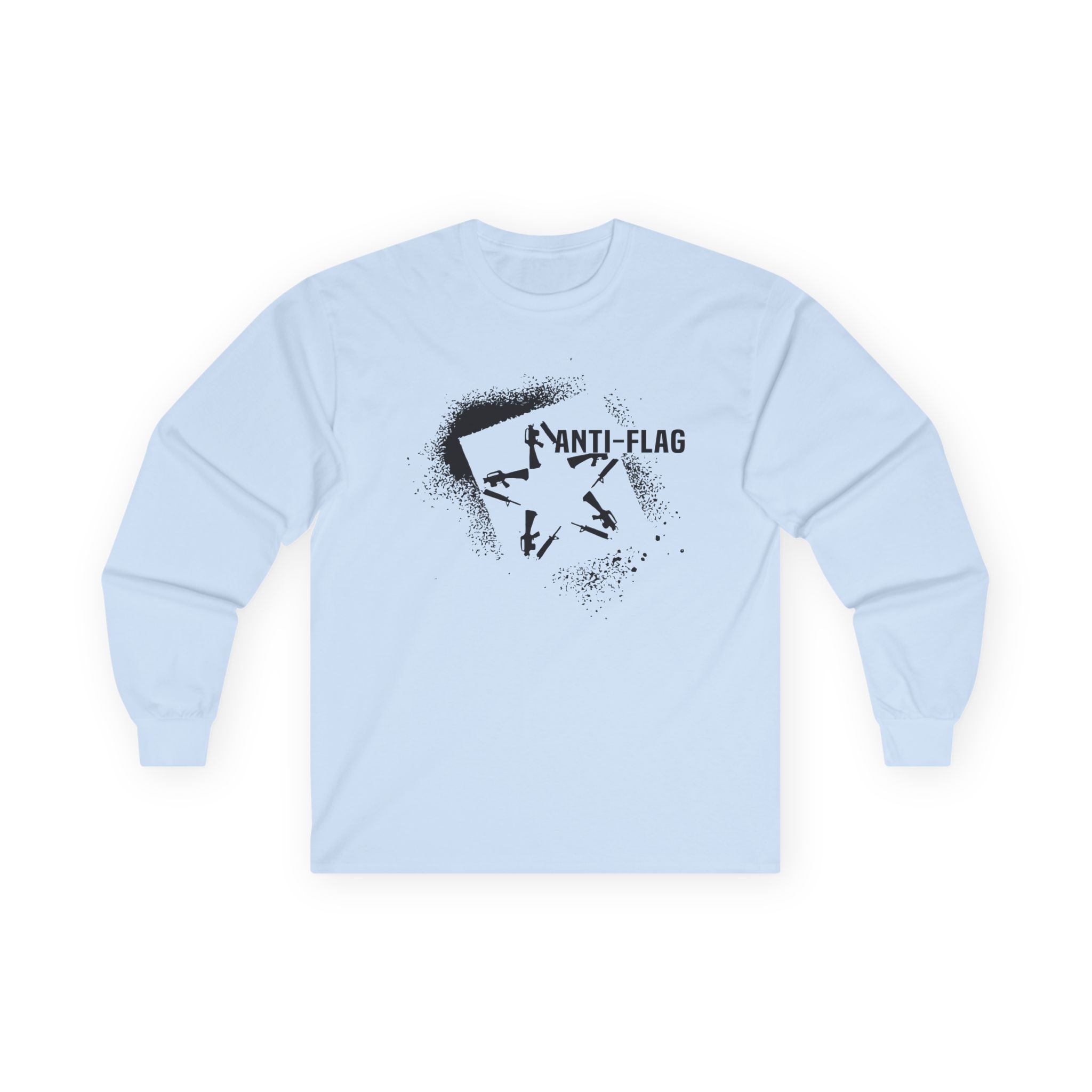 Anti Flag Big Gunstar Unisex Ultra Cotton Long Sleeve Tee