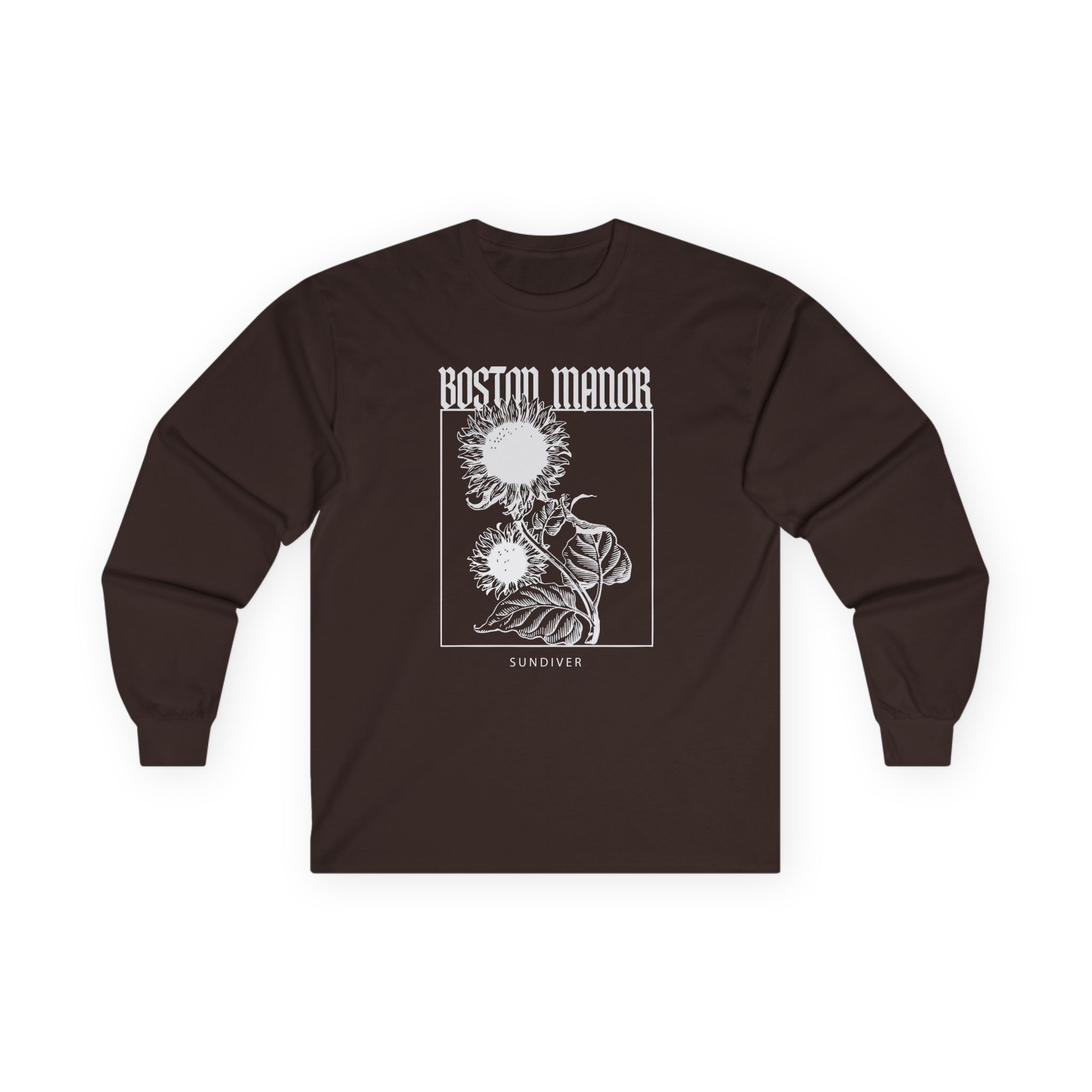 Boston Manor Sunflower Unisex Ultra Cotton Long Sleeve Tee