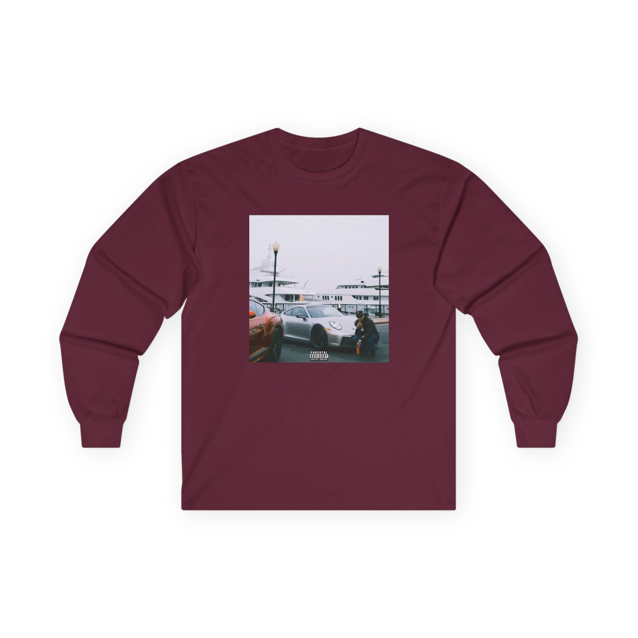 Larry June Spaceships on the Blade Unisex Ultra Cotton Long Sleeve Tee