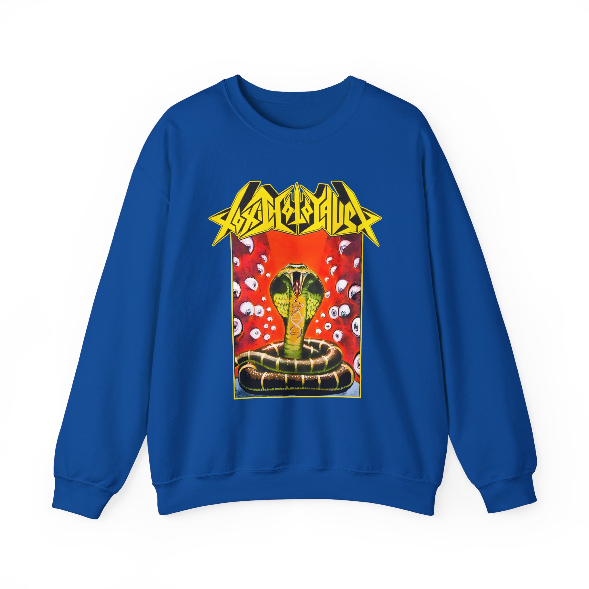 Toxic Holocaust Chemistry of Consciousness Album Art Unisex Heavy Blendâ„¢ Crewneck Sweatshirt