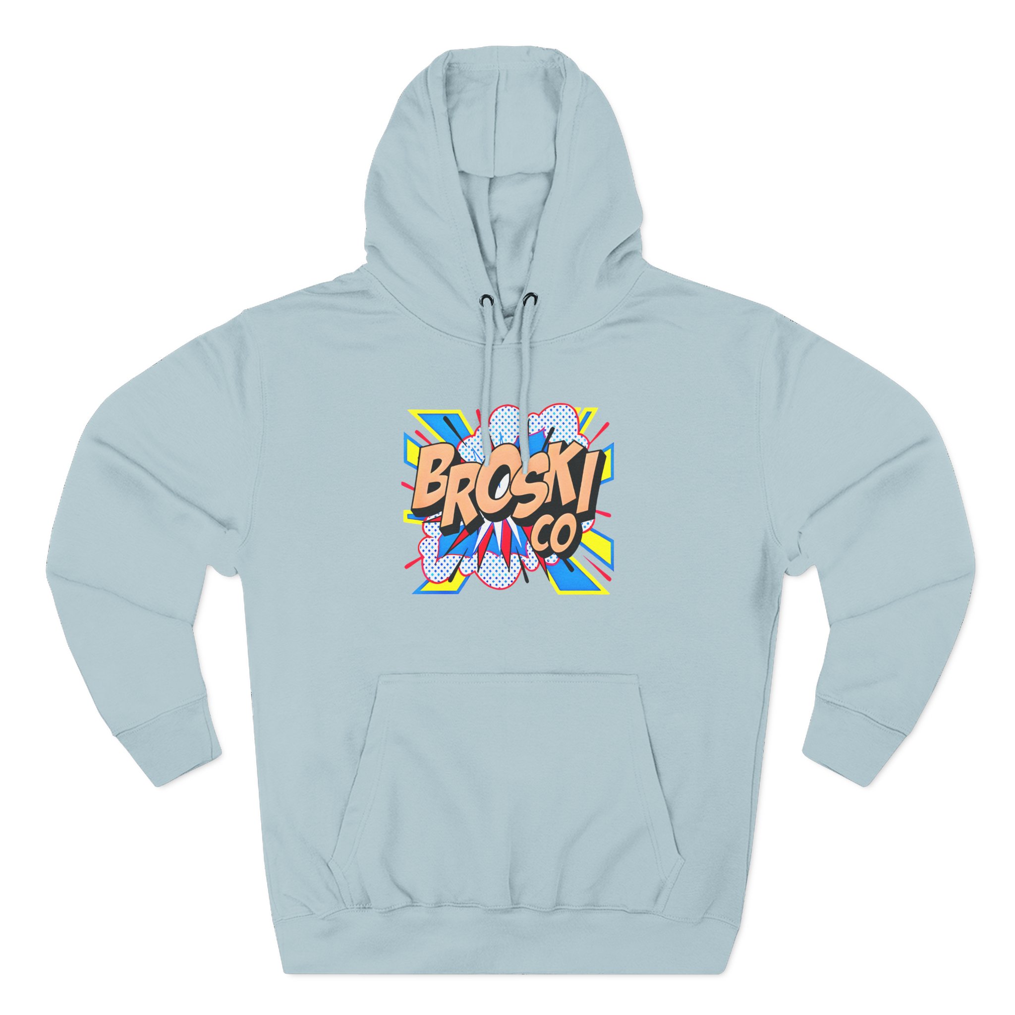 Broski Report Three-Panel Fleece Hoodie