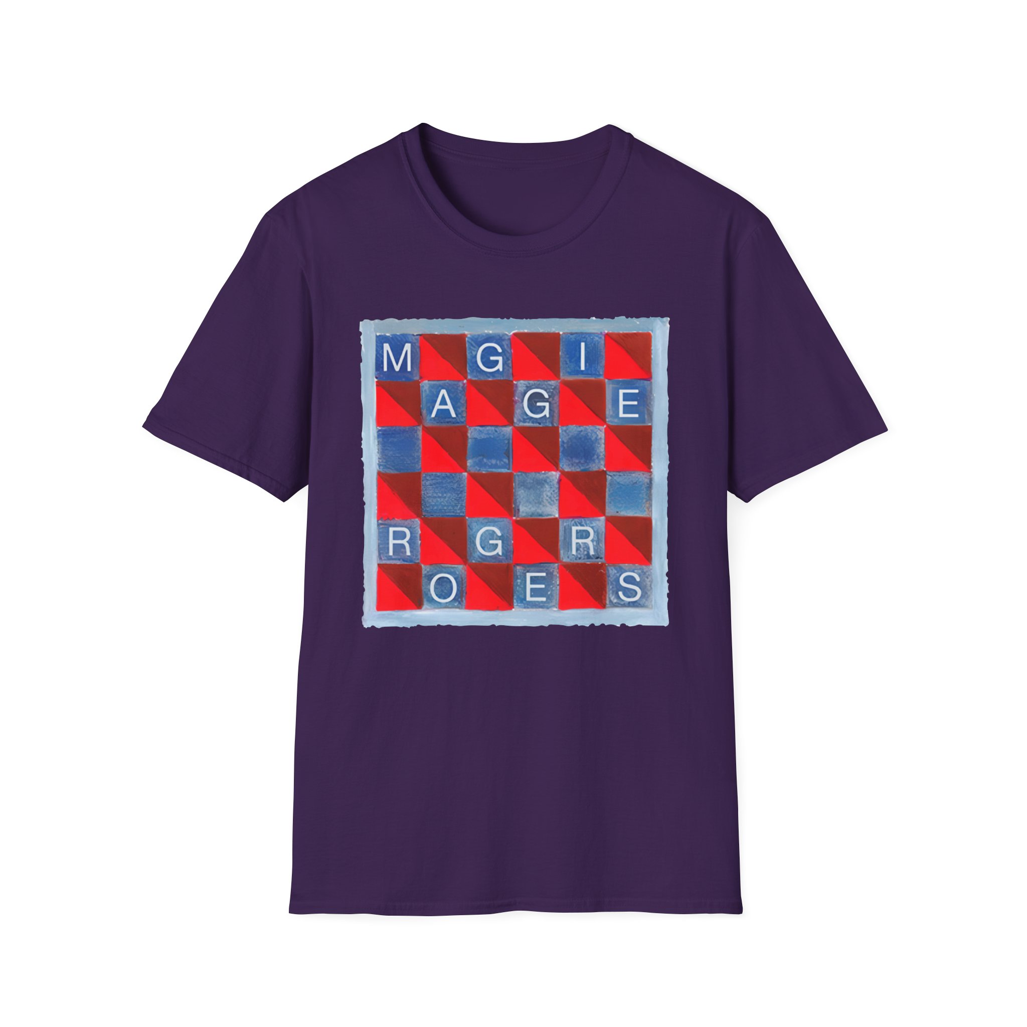 Maggie Rogers Checkmate Unisex Softstyle T-Shirt