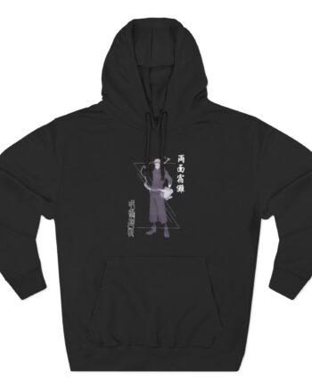 Jujutsu Kaisen Sukuna Name Three-Panel Fleece Hoodie