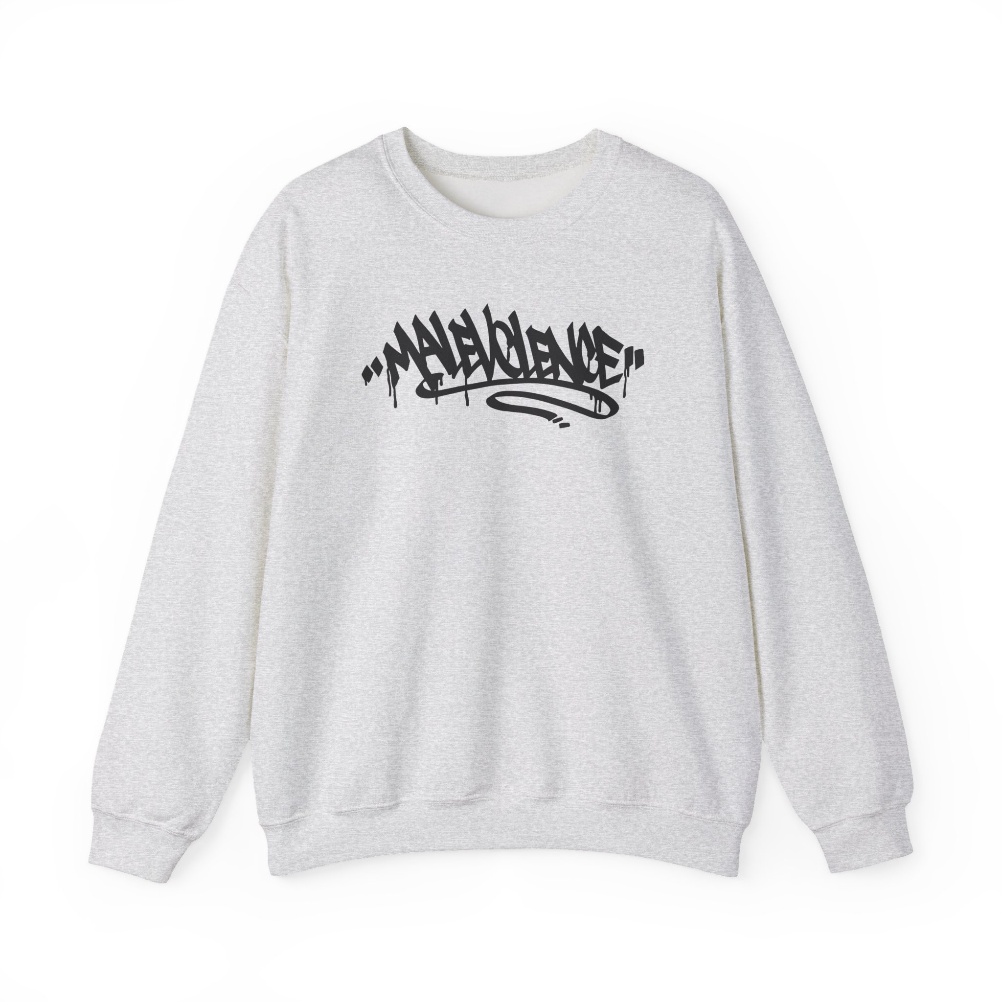 Malevolence Malev Graff Unisex Heavy Blend Crewneck Sweatshirt