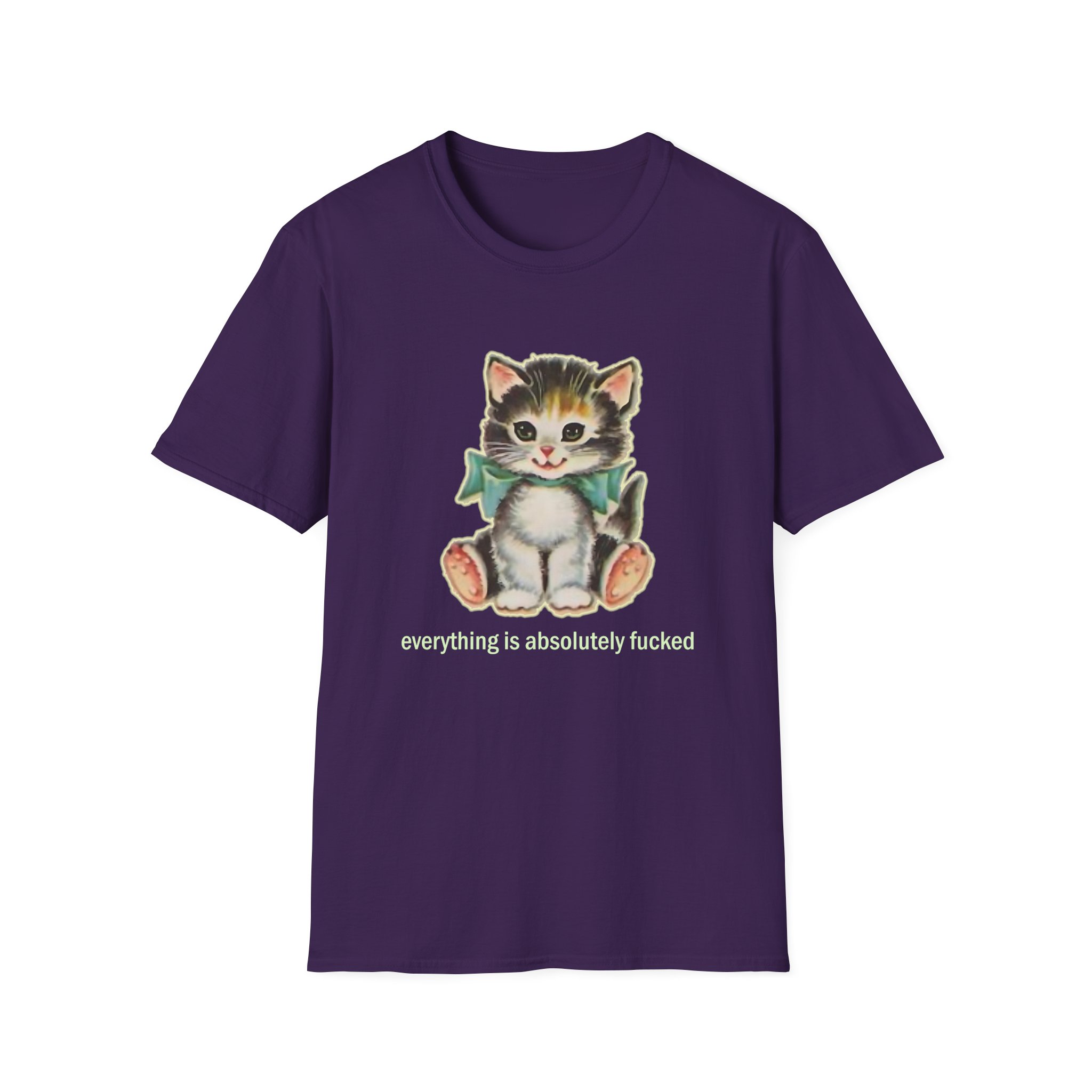 Paleface Cursed Cat Unisex Softstyle T-shirt