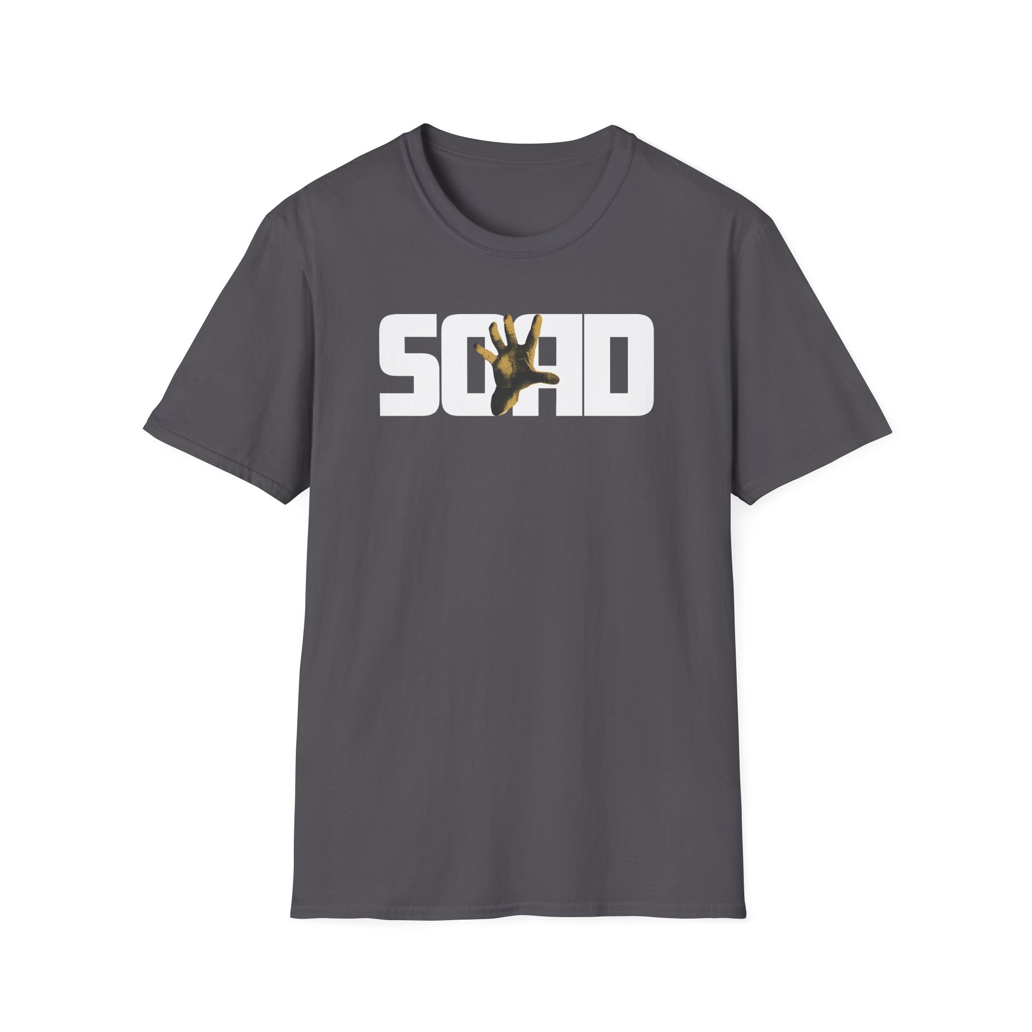 System of a Down Gold Hand Unisex Softstyle T-Shirt