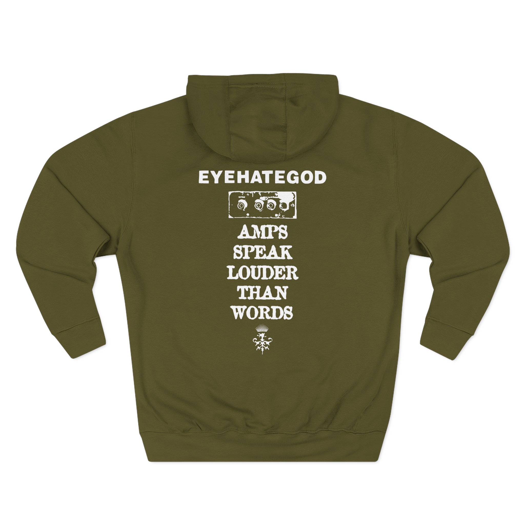 Eyehategod Phoenix Logo Three-Panel Fleece Hoodie