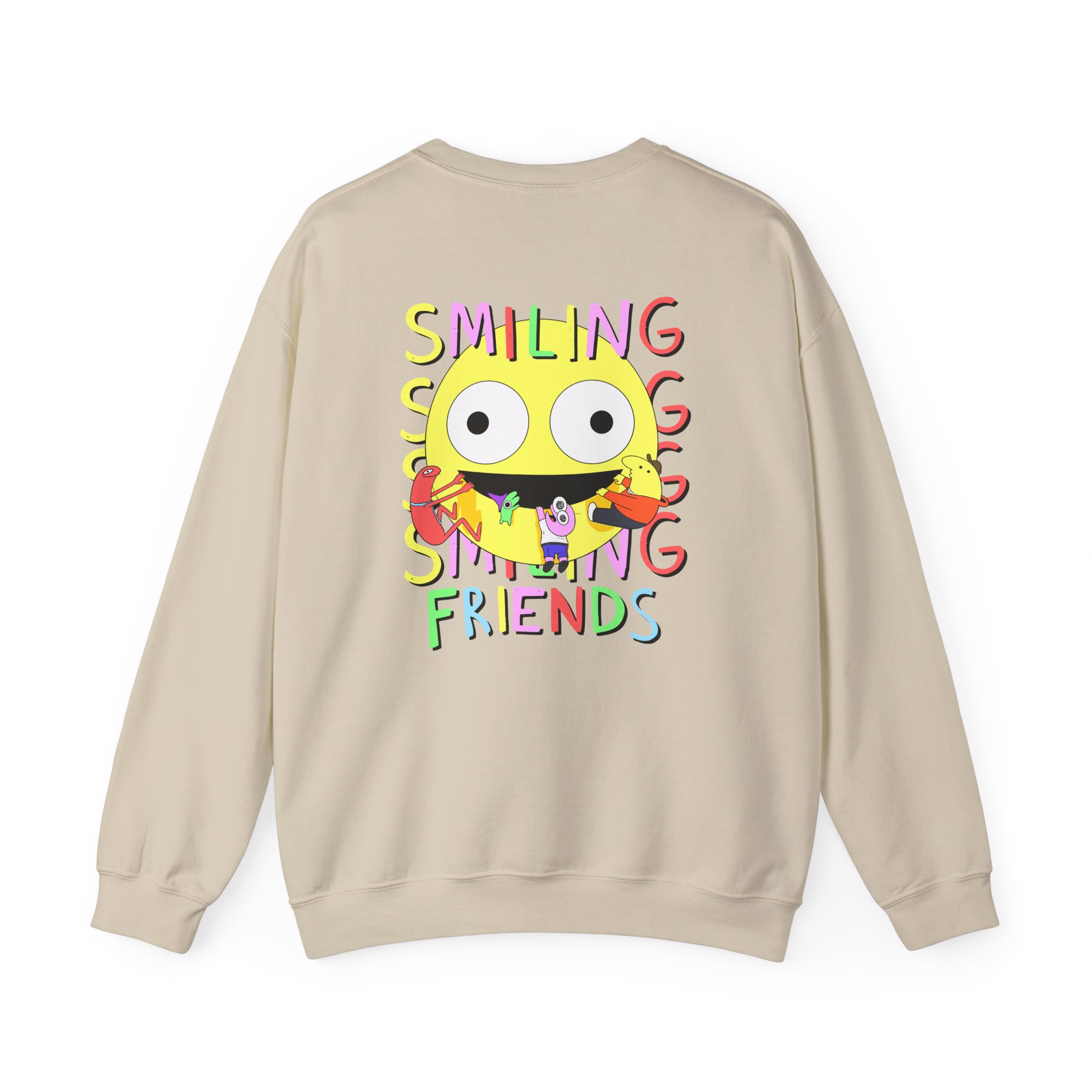 Smiling Friends Unisex Heavy Blend Crewneck Sweatshirt