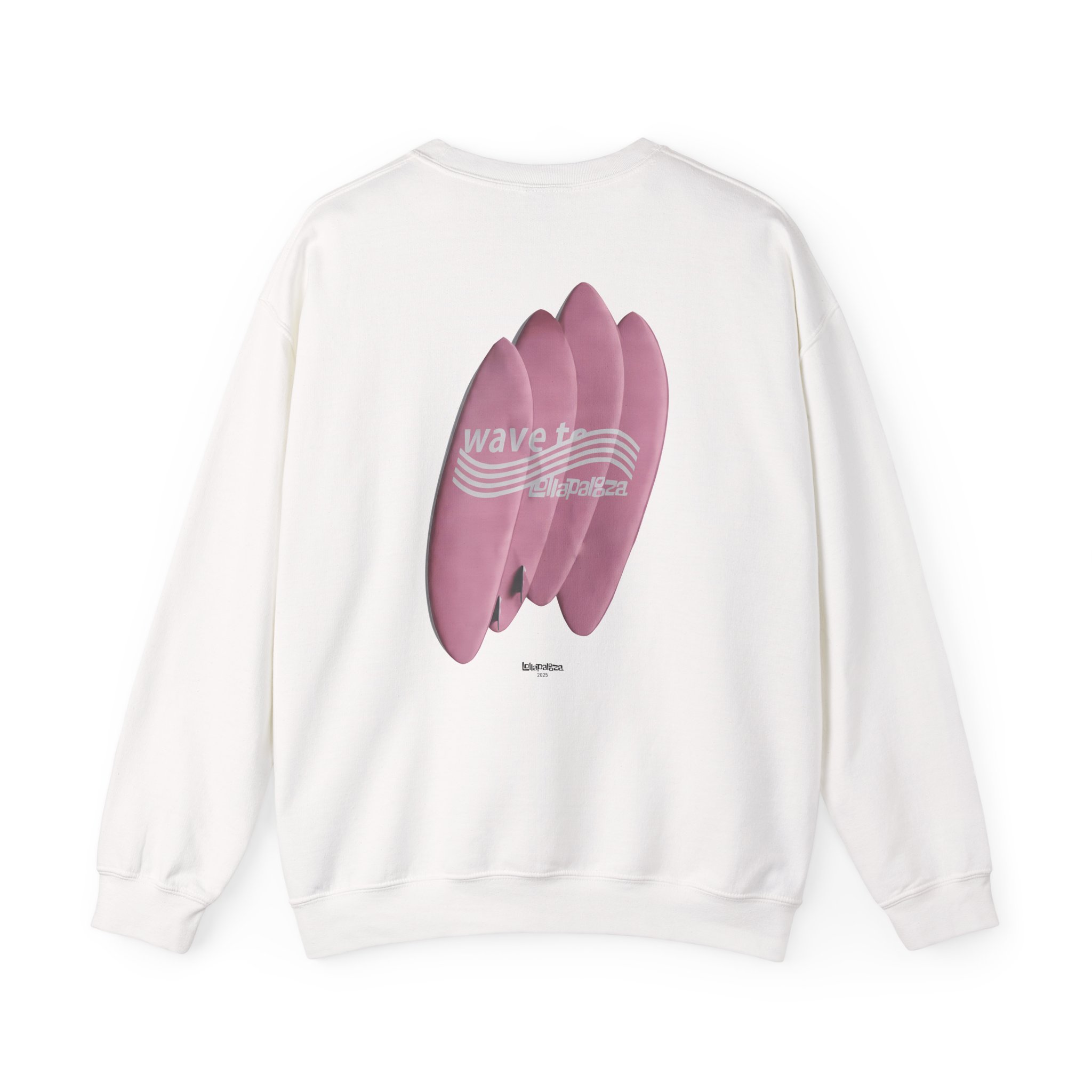 Wave to Earth Lollapolooza Unisex Heavy Blendâ„¢ Crewneck Sweatshirt