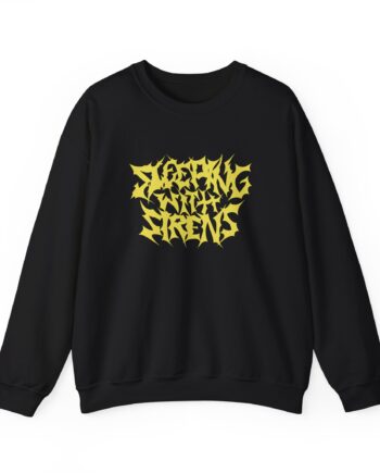 Sleeping With Sirens Metal Logo Unisex Heavy Blend™ Crewneck Sweatshirt