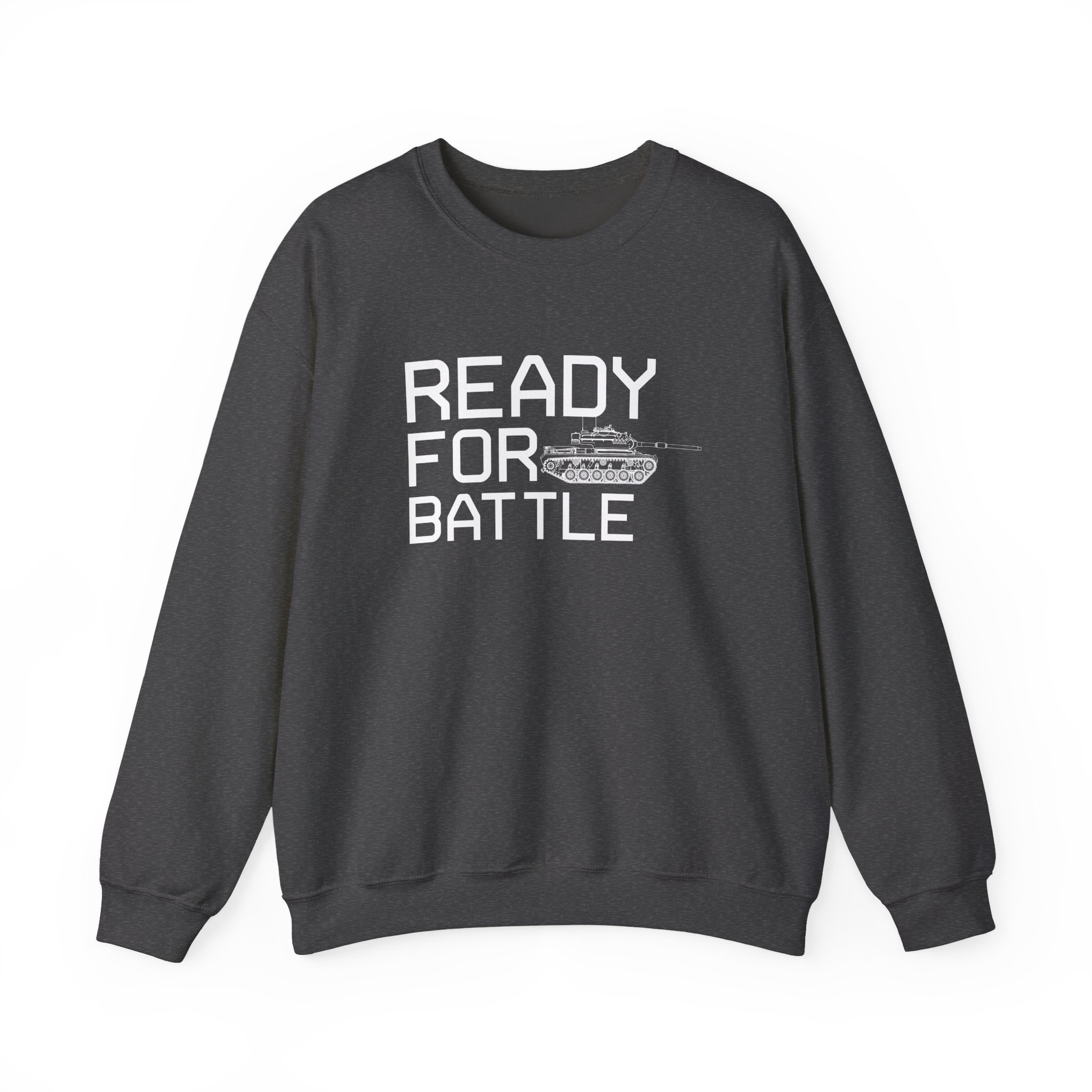 World of Tank Ready for Battle Unisex Heavy Blendâ„¢ Crewneck Sweatshirt