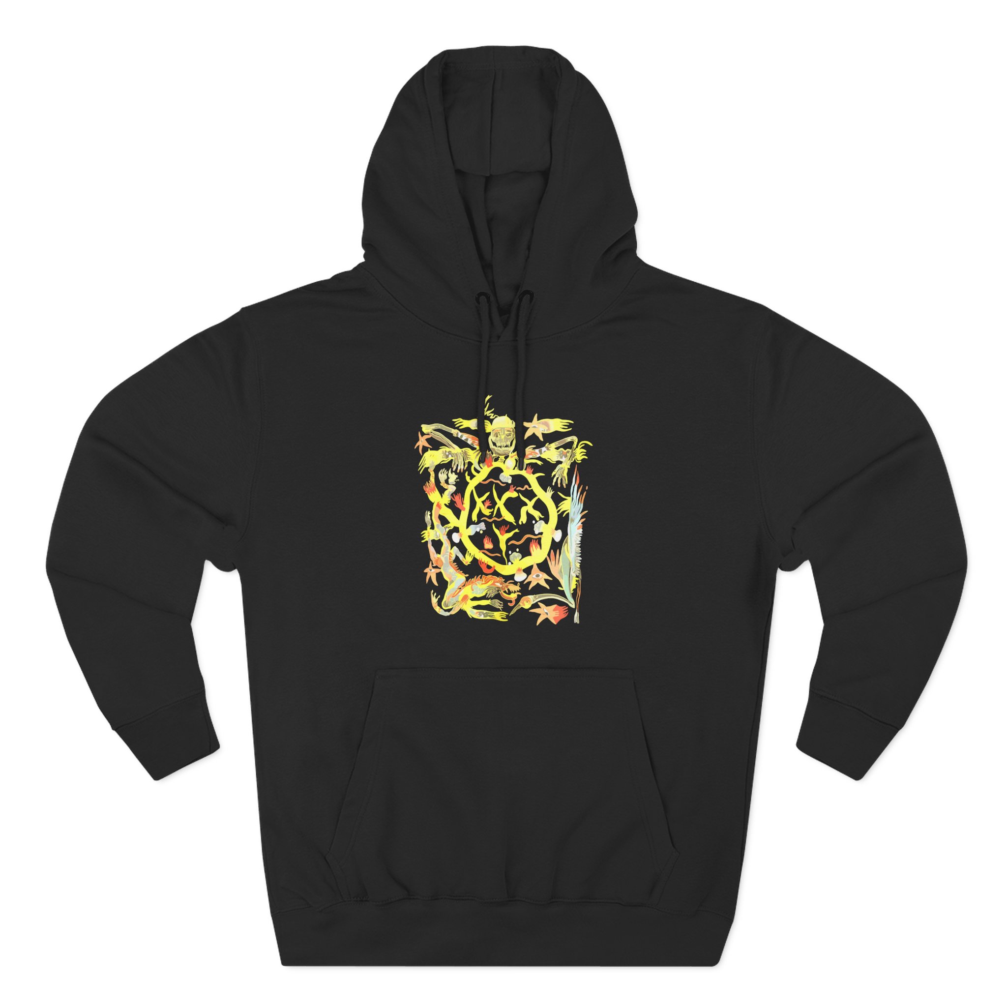 Oxxxymiron Three-Panel Fleece Hoodie