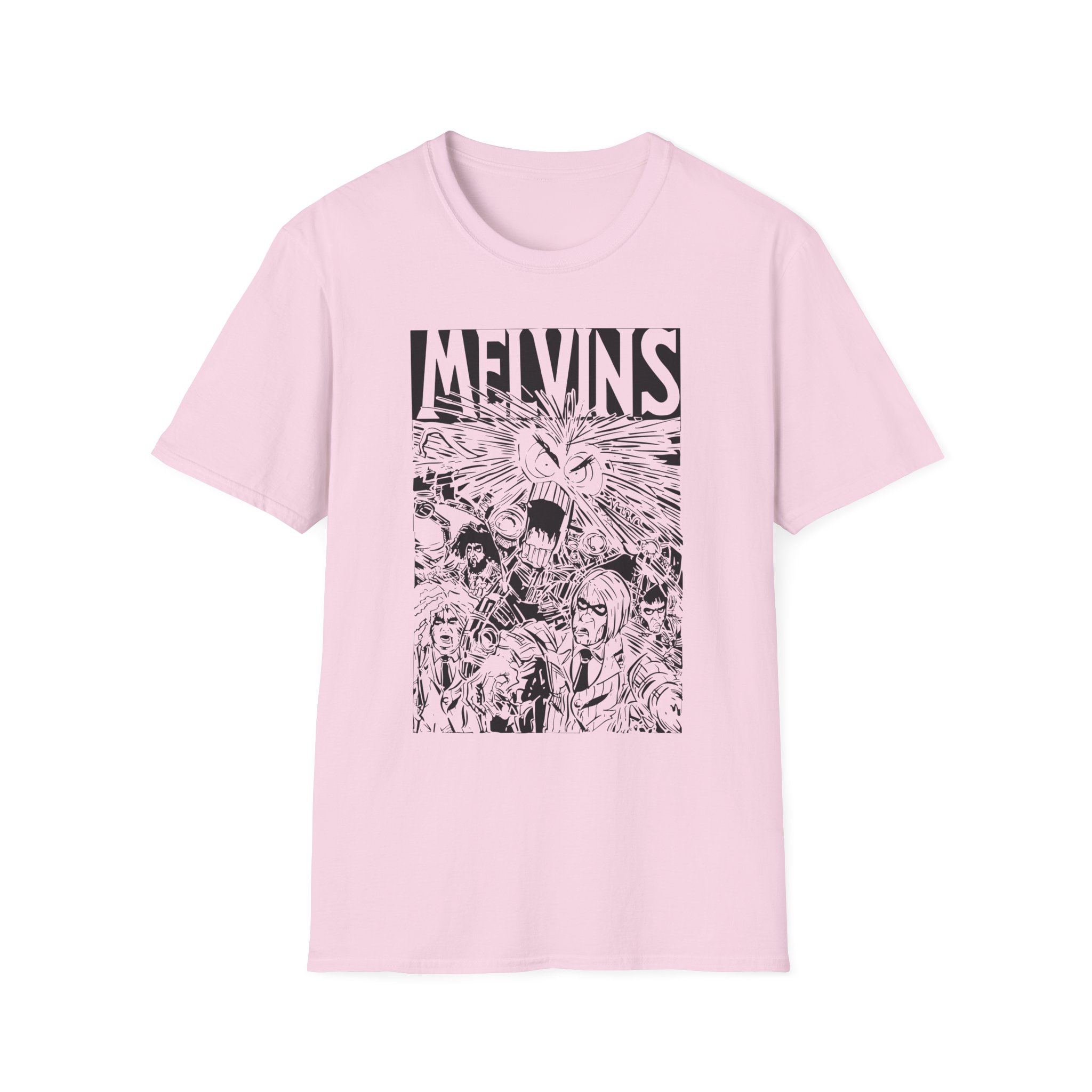 Melvins Album Concert Unisex Softstyle T-Shirt