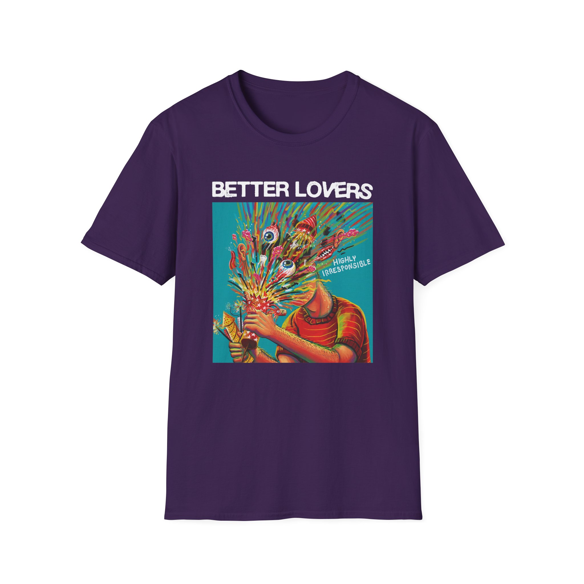 Better Lovers Highly Irresponsible Album Art Unisex Softstyle T-Shirt