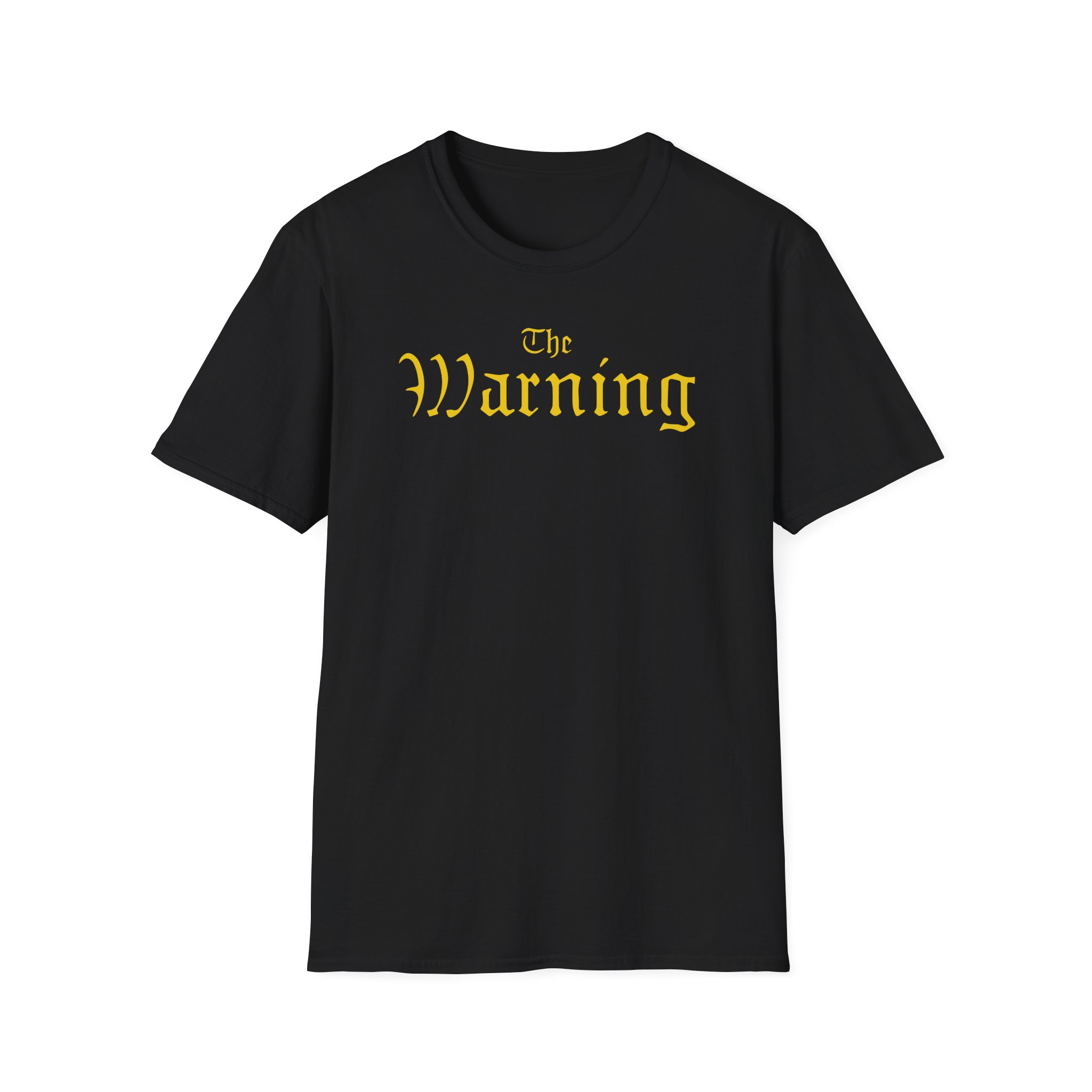 The Warning Gold TW Logo Unisex Softstyle T-Shirt