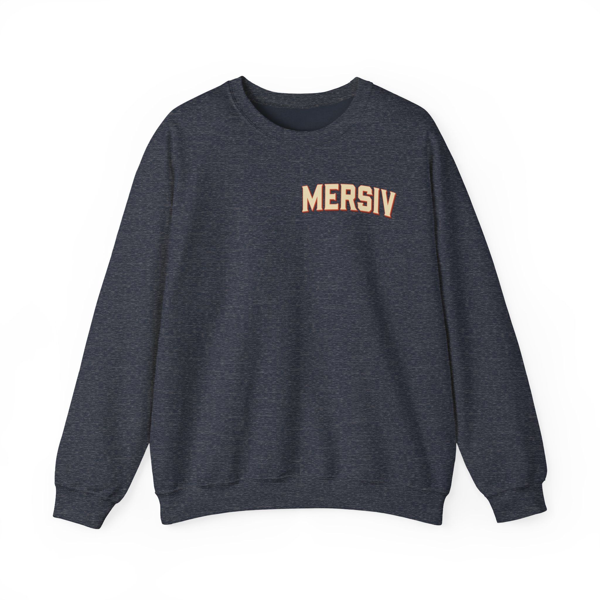 Mersiv Tan Chicago Unisex Heavy Blendâ„¢ Crewneck Sweatshirt