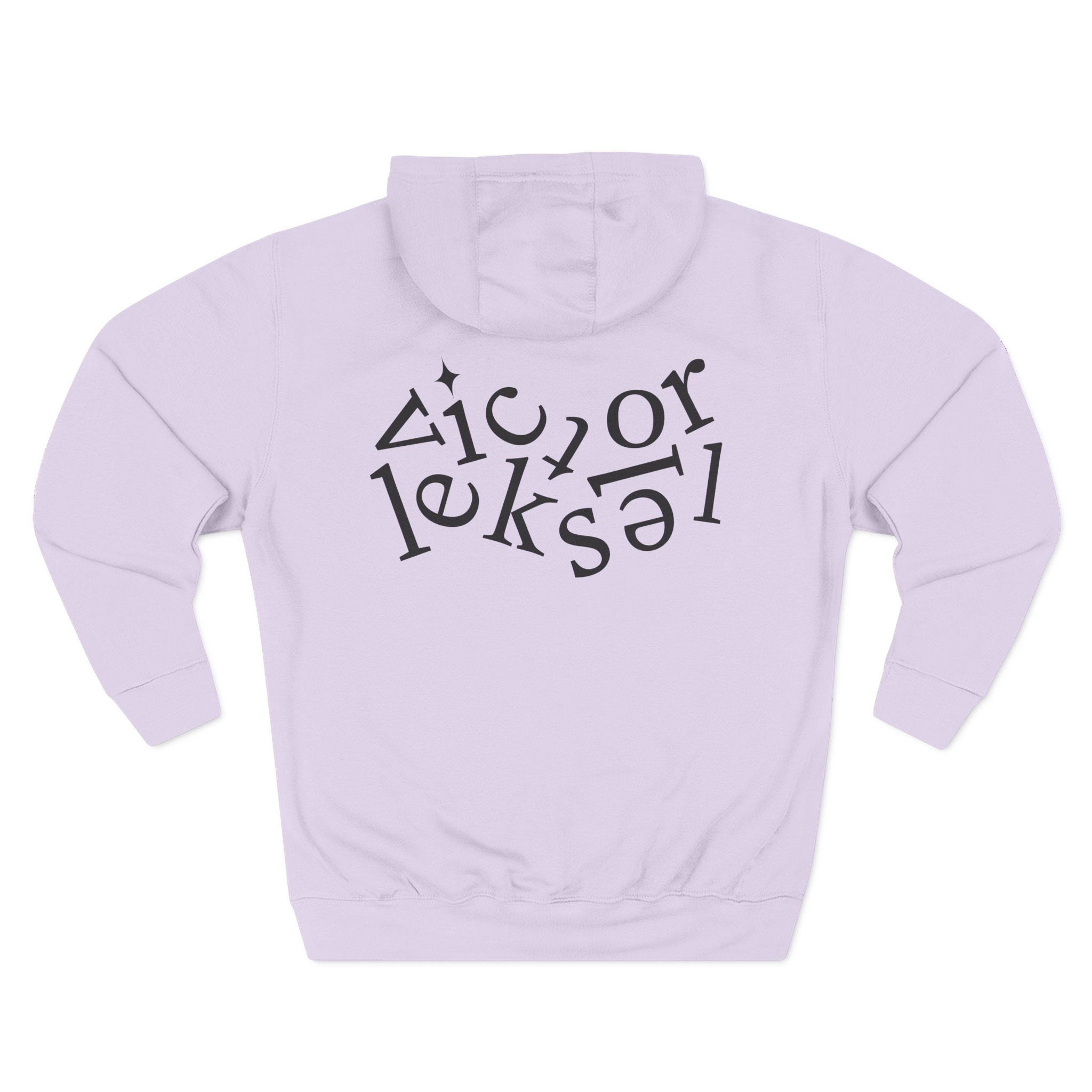 Victor Leksell Three-Panel Fleece Hoodie