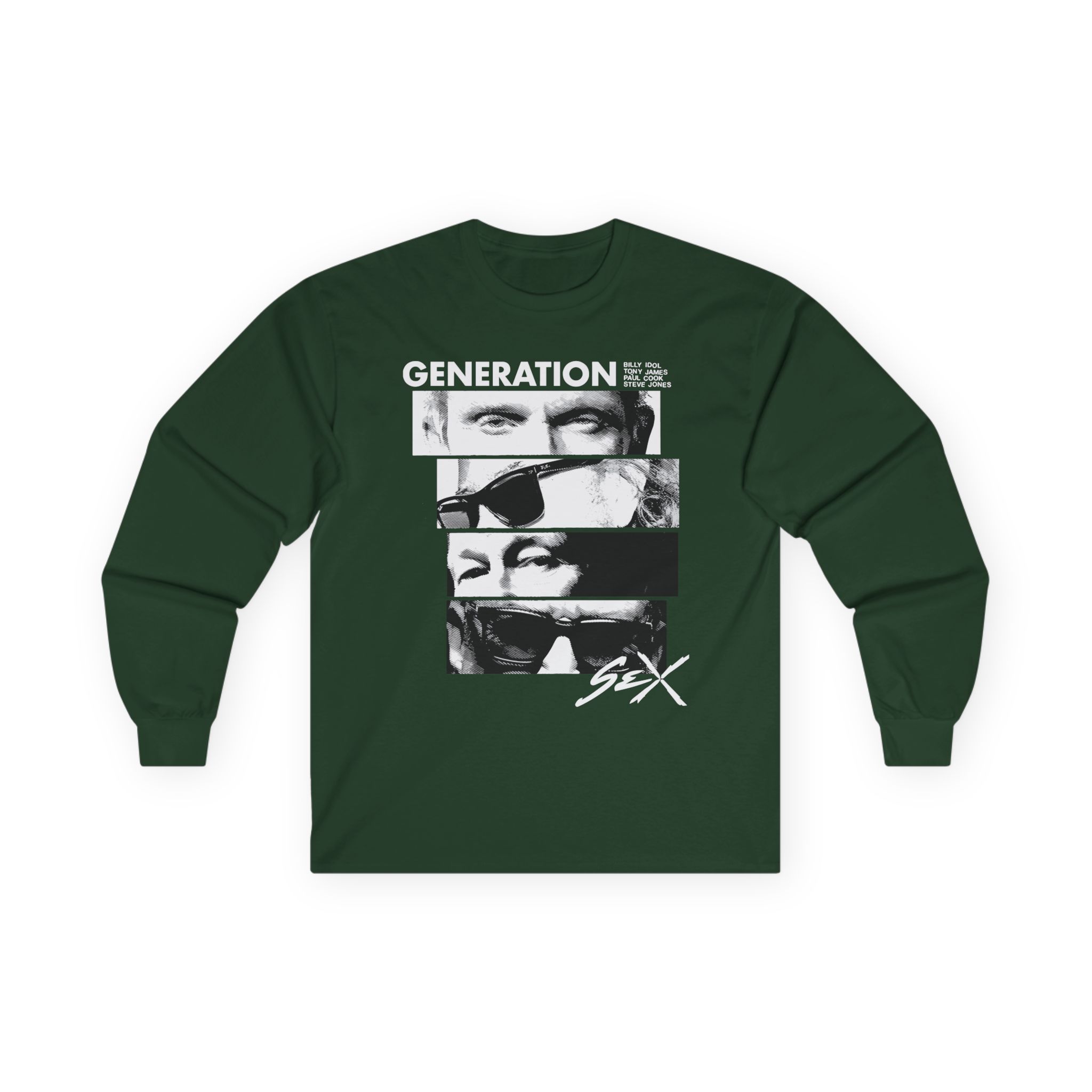 Billy Idol Eye Stack Unisex Ultra Cotton Long Sleeve Tee