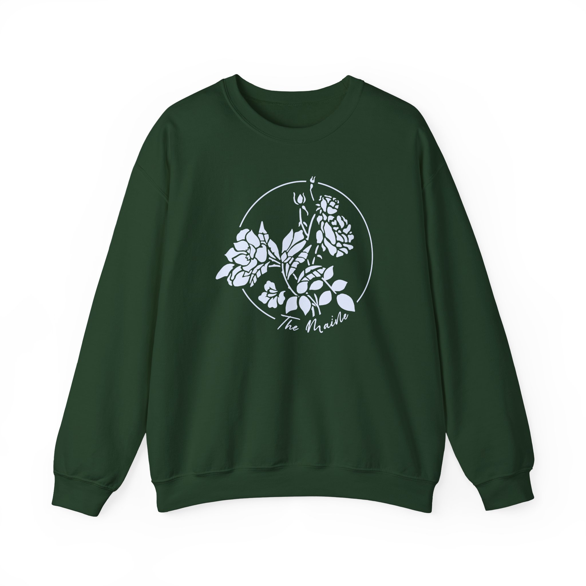 The Maine Flower Unisex Heavy Blend Crewneck Sweatshirt