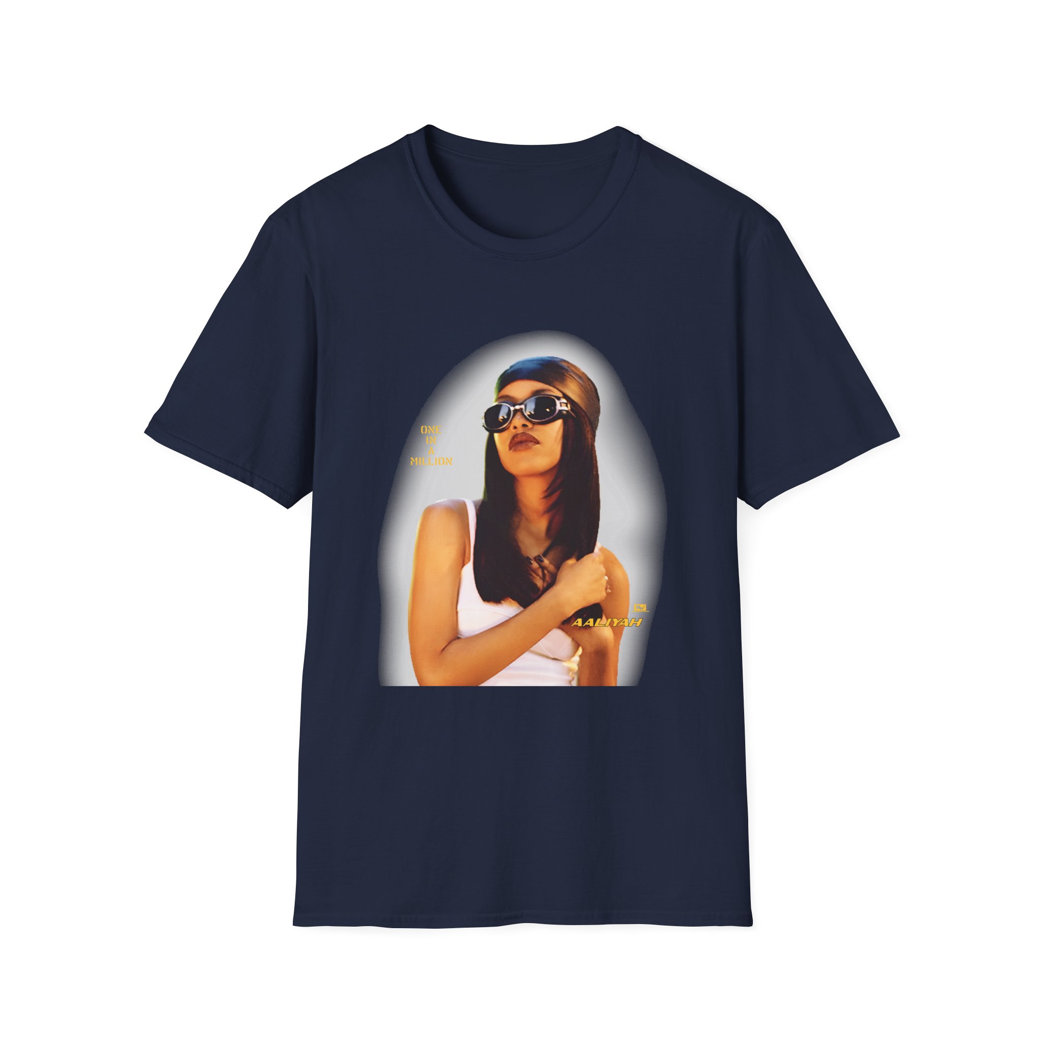 Aaliyah OIAM Portrait Unisex Softstyle T-Shirt