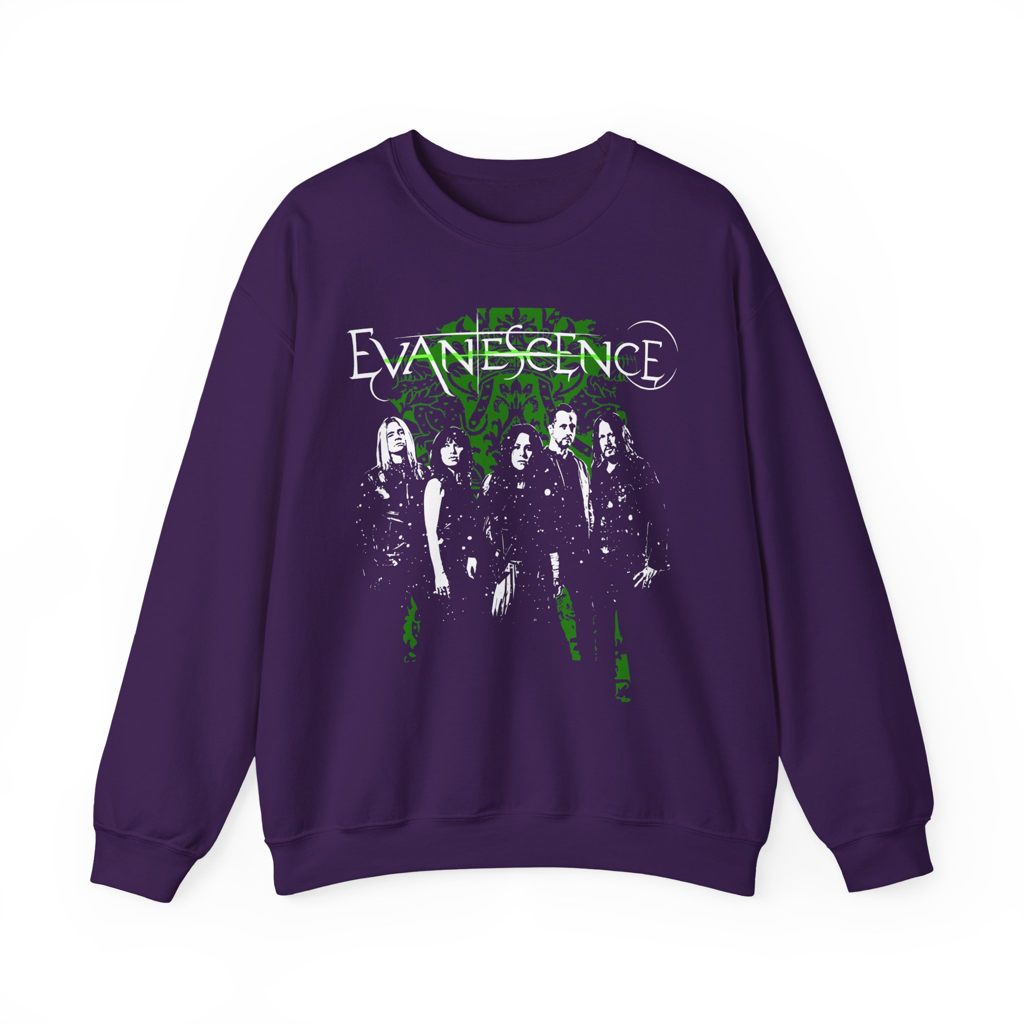 Evanescence Group Photo Unisex Heavy Blendâ„¢ Crewneck Sweatshirt