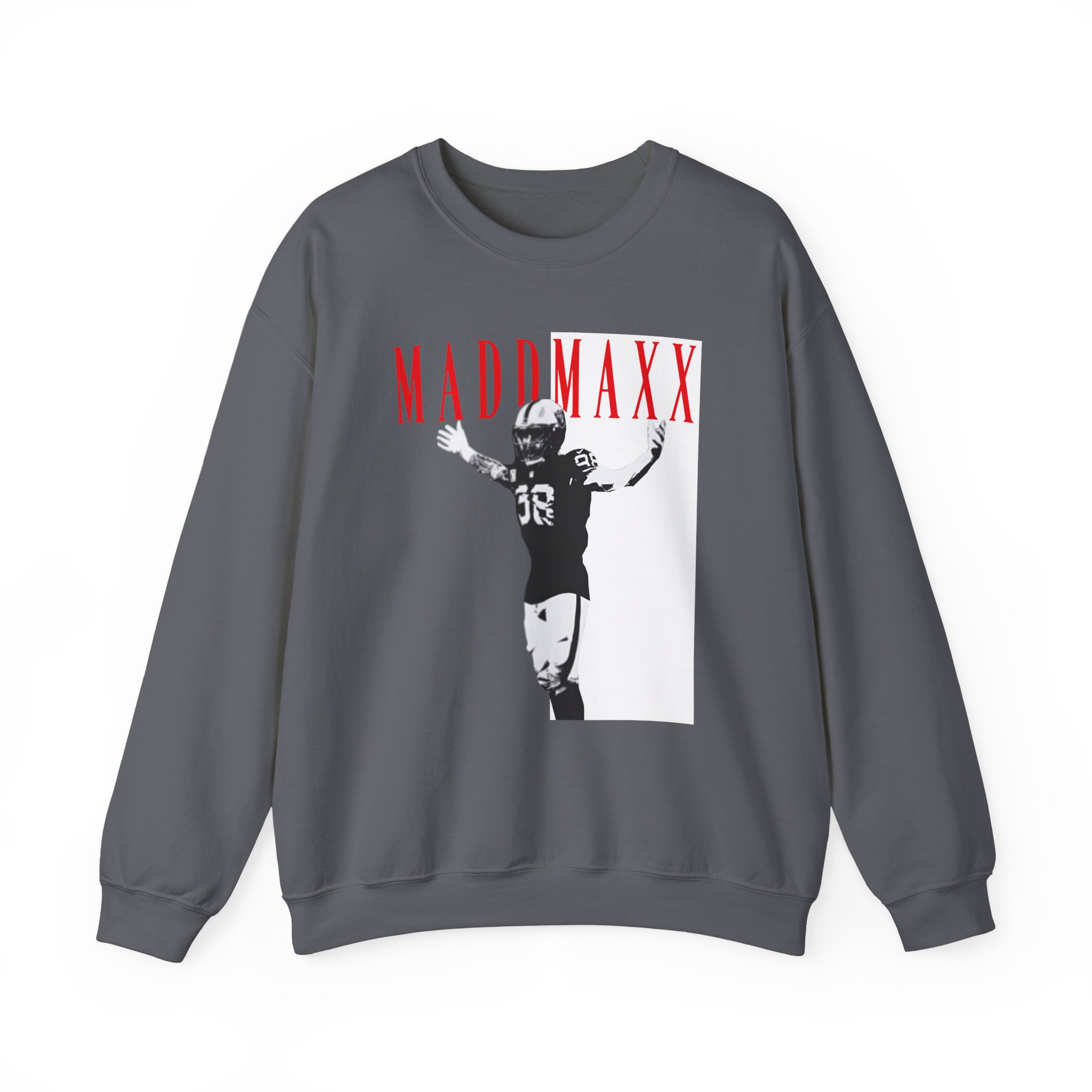 Maxx Crosby Mad Maxx Unisex Heavy Blendâ„¢ Crewneck Sweatshirt