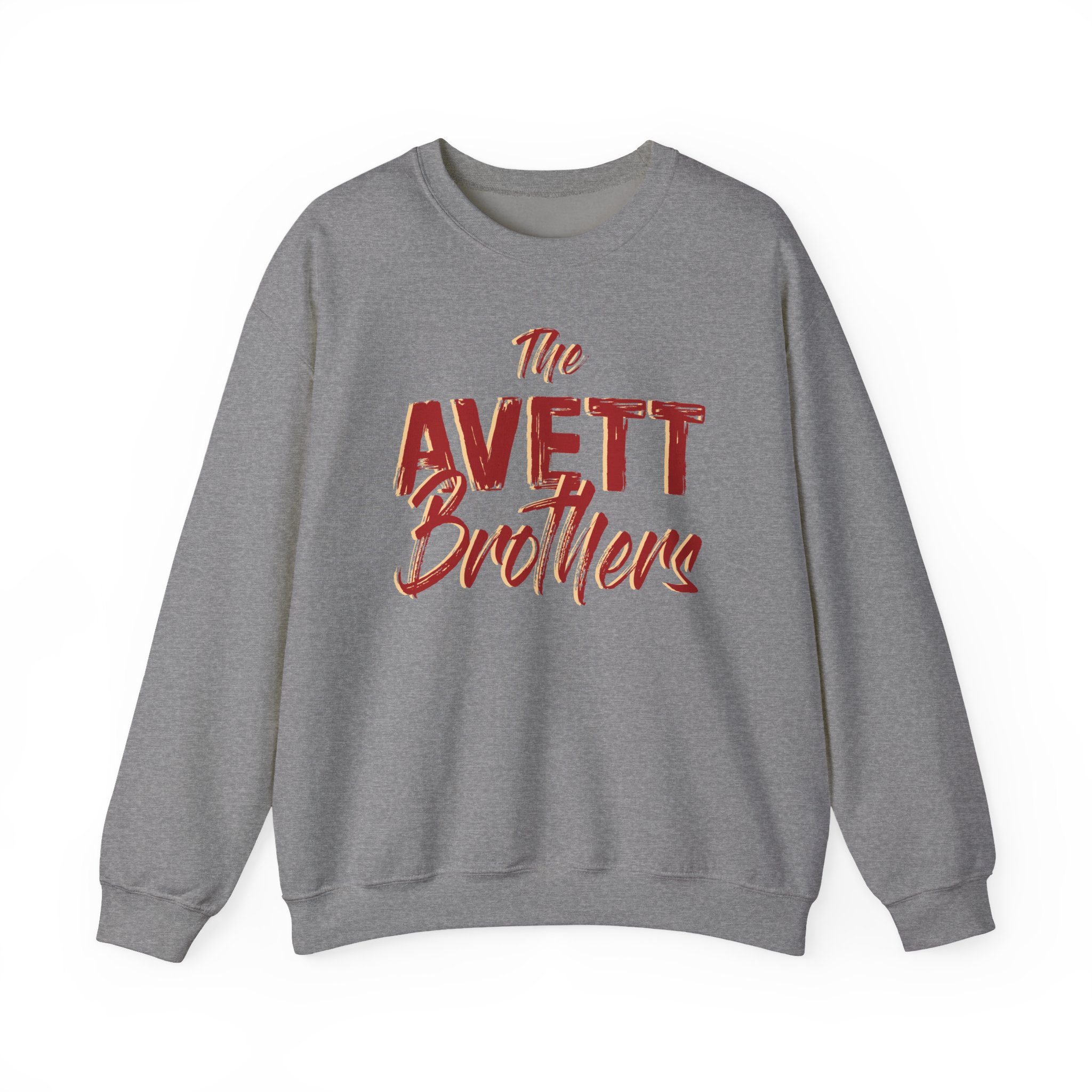 Avett Brothers Painted Sign Logo Unisex Heavy Blendâ„¢ Crewneck Sweatshirt