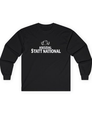 Teuterekordz Antisocial Unisex Ultra Cotton Long Sleeve Tee