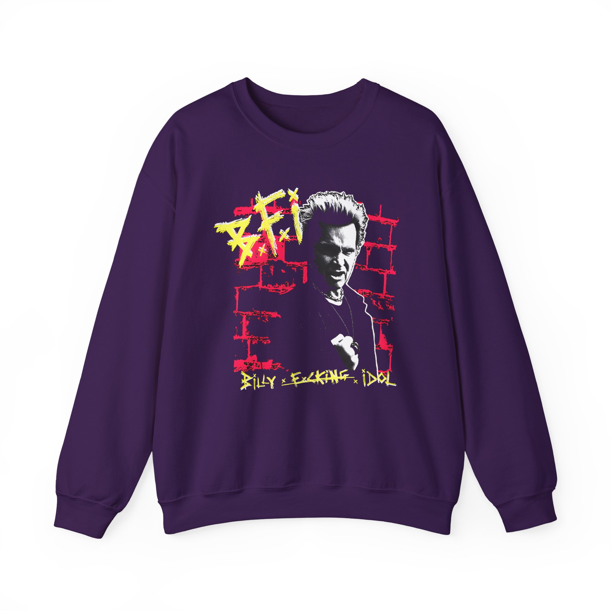 Billy Idol BFI Brick Unisex Heavy Blendâ„¢ Crewneck Sweatshirt