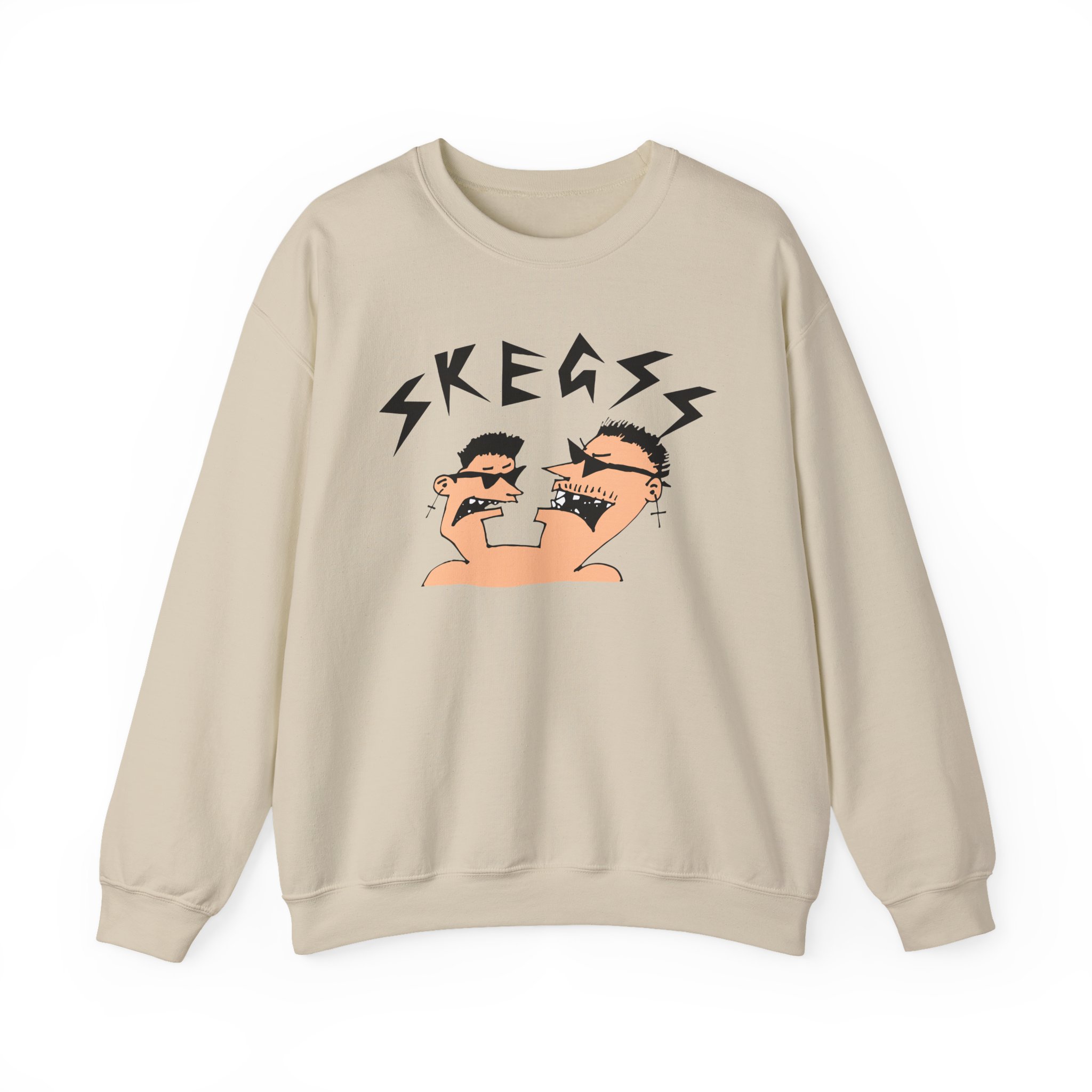 Skegss Two Heads Unisex Heavy Blendâ„¢ Crewneck Sweatshirt