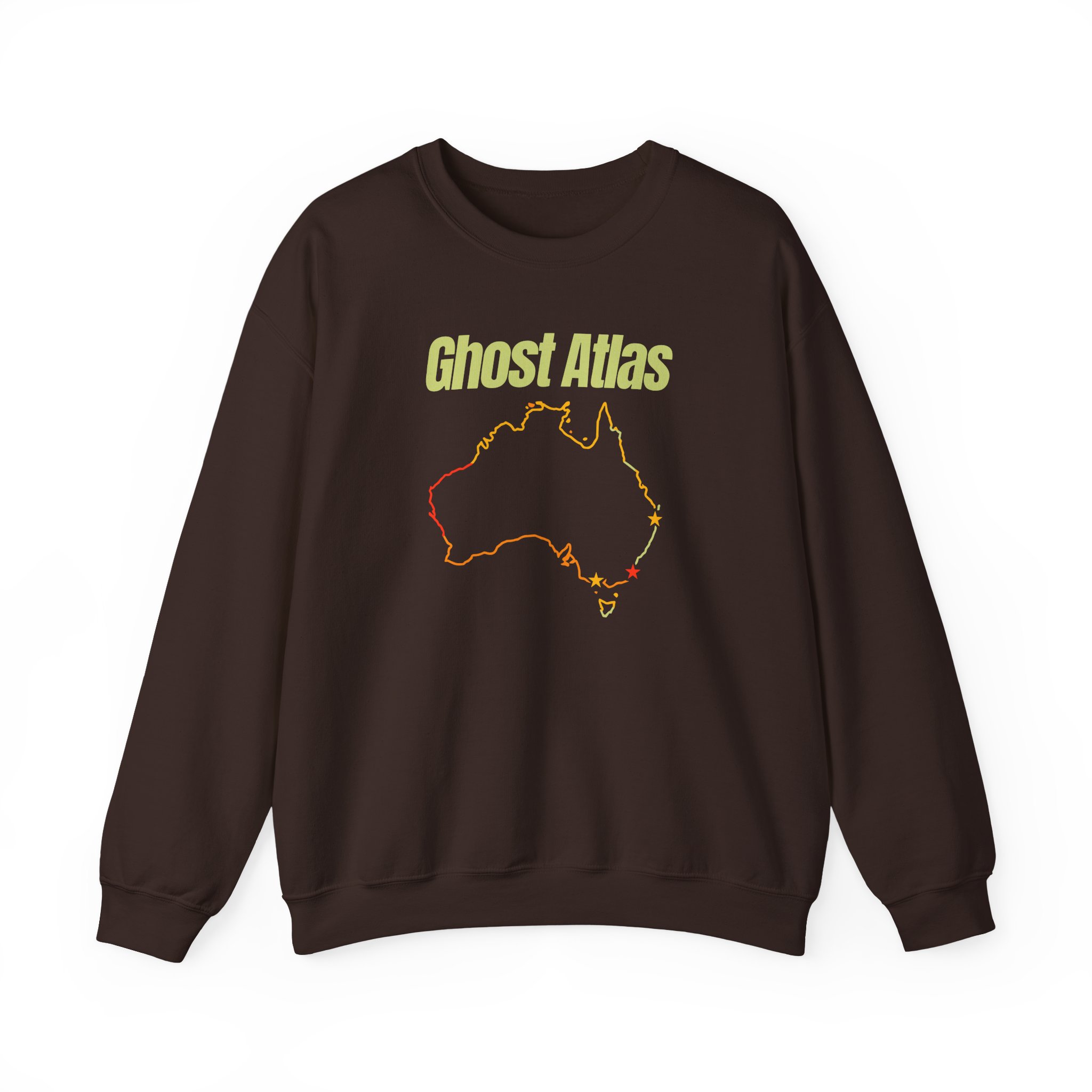 Ghost Atlas Unisex Heavy Blendâ„¢ Crewneck Sweatshirt