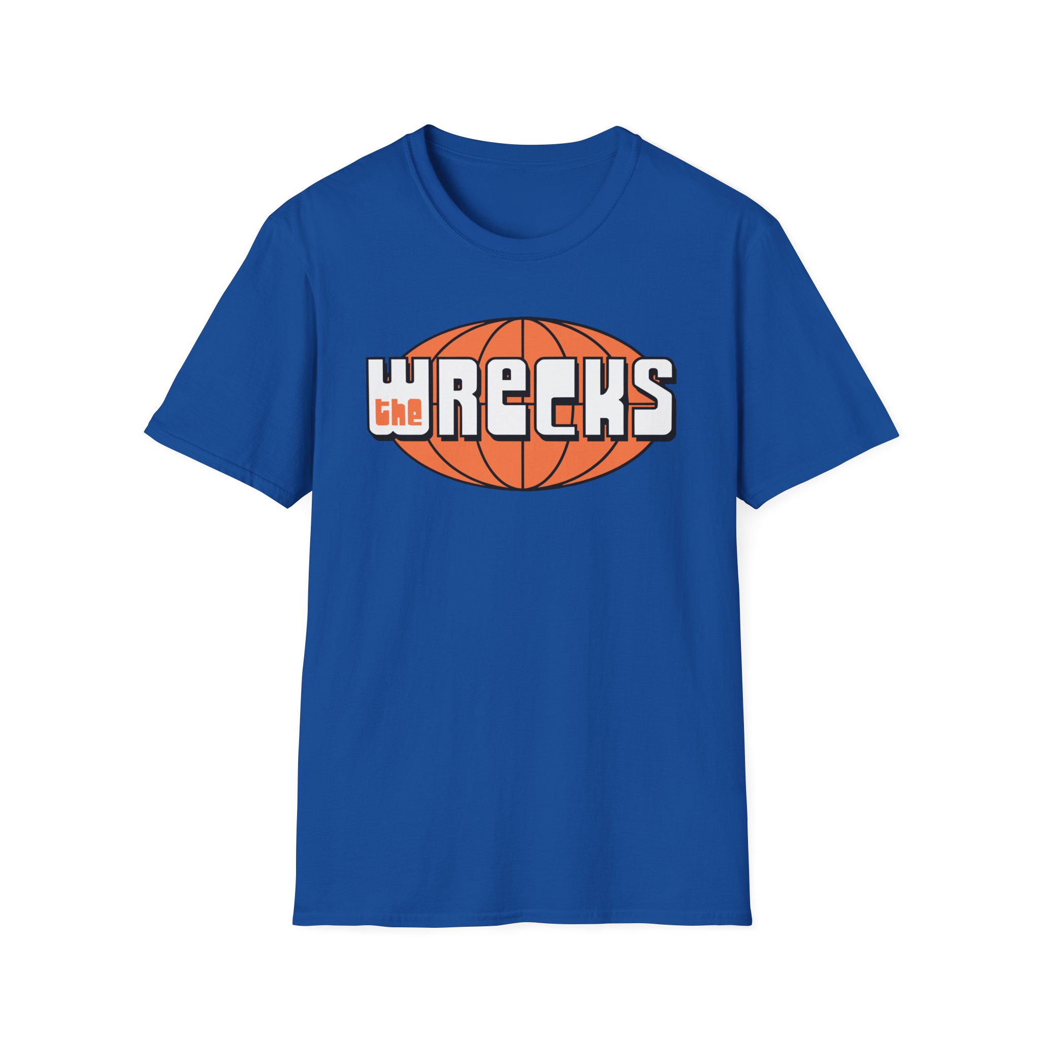 The Wrecks Retro Globe Unisex Softstyle T-Shirt