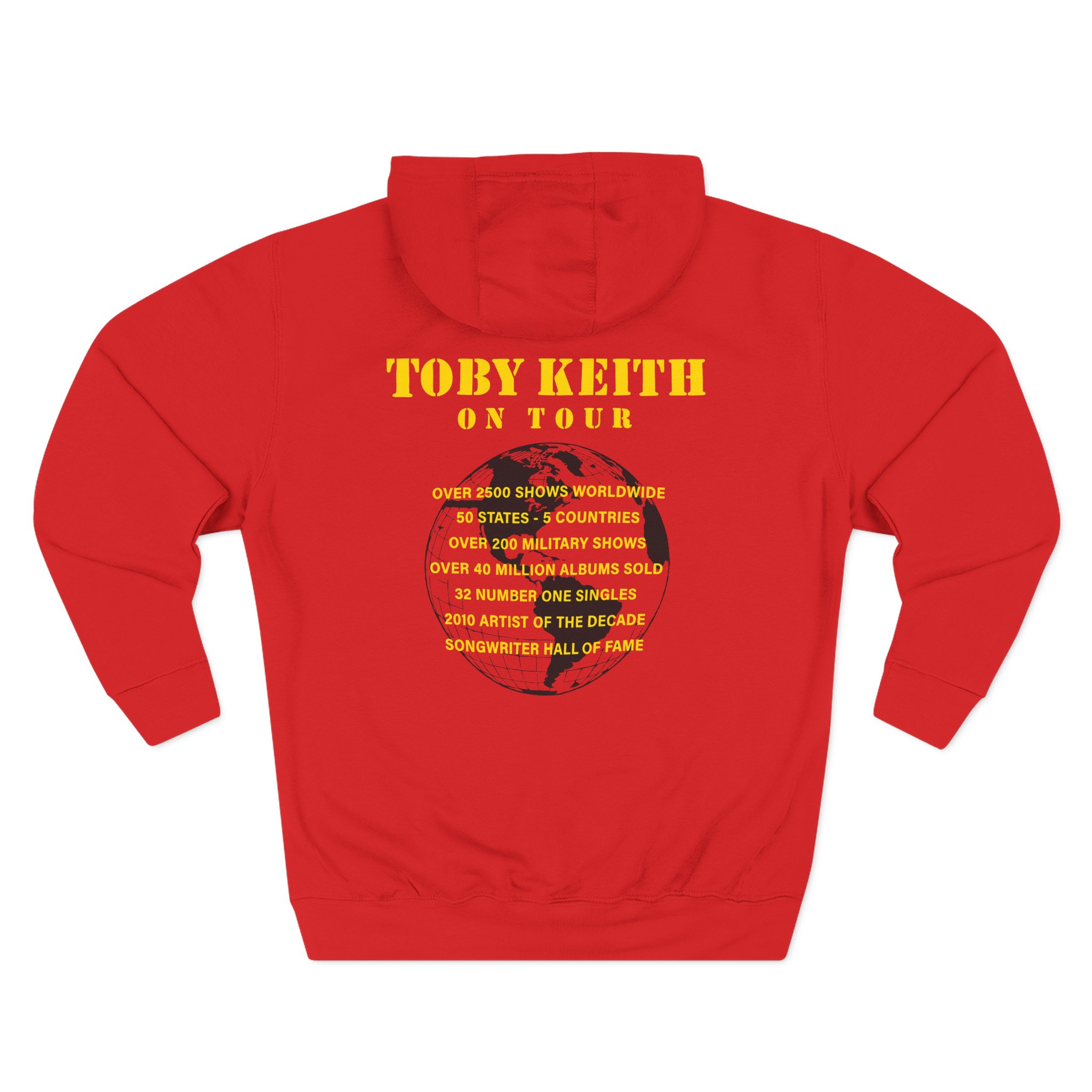 Toby Keith Easy Money Tour Three-Panel Fleece Hoodie