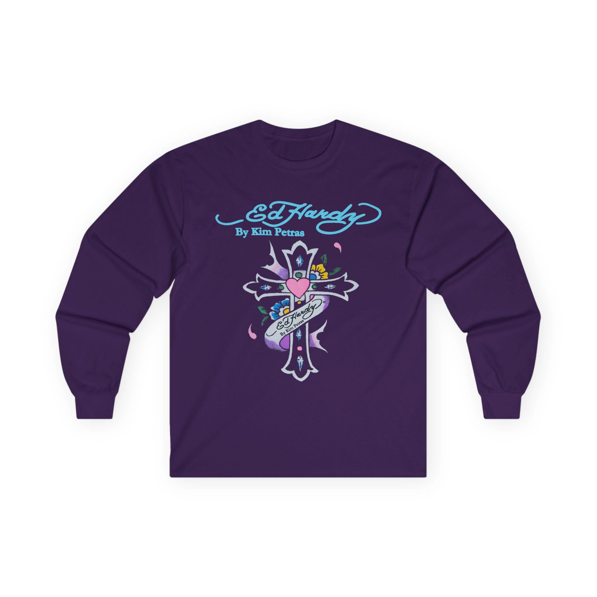Kim Petras Cross Cut Off Unisex Ultra Cotton Long Sleeve Tee