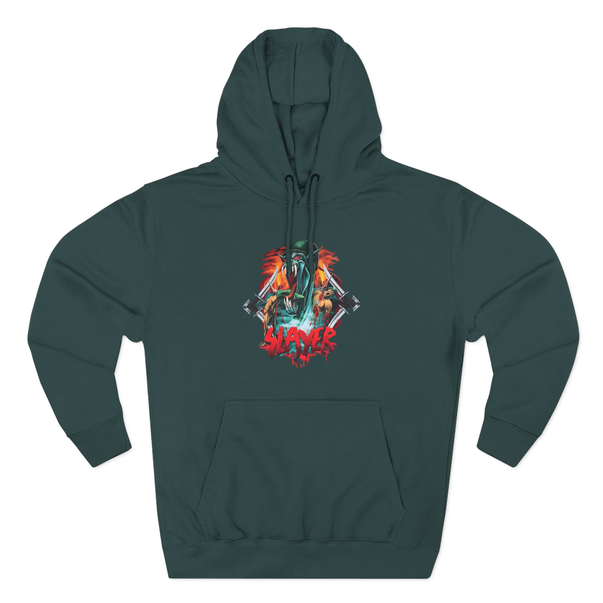 Slayer Soldier Feast Three-Panel Fleece Hoodie