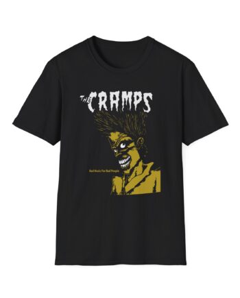 The Cramps Bad Music for Bad People Unisex Softstyle T-Shirt
