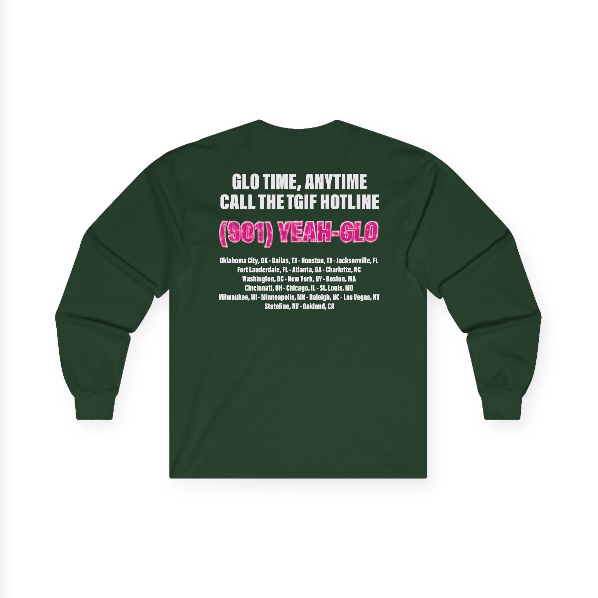 Glorilla Glorious Tour Glotorola Unisex Ultra Cotton Long Sleeve Tee