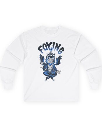 Foxing Four-eyed Cat Unisex Ultra Cotton Long Sleeve Tee