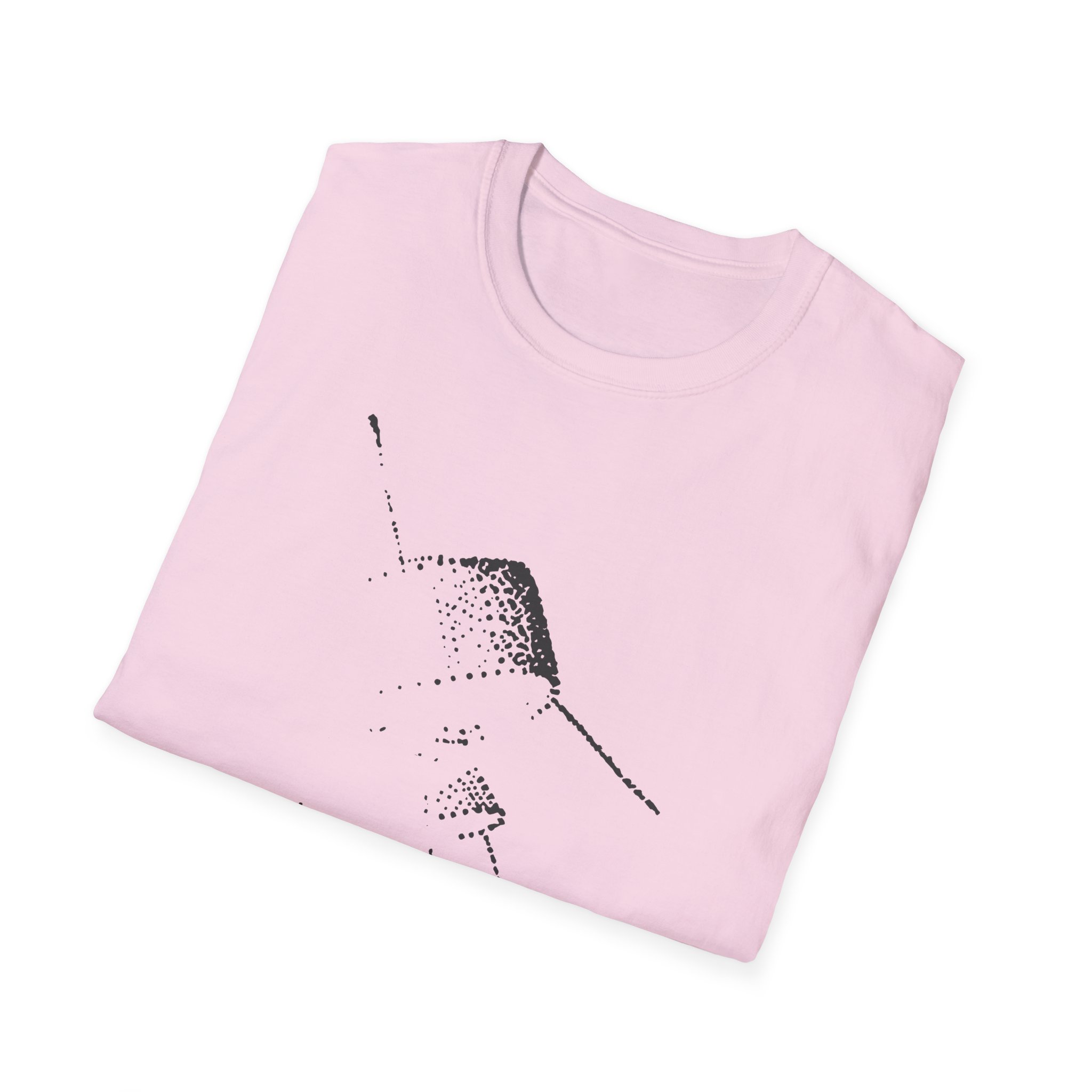 Cave in Satellite: Blackened Unisex Softstyle T-Shirt