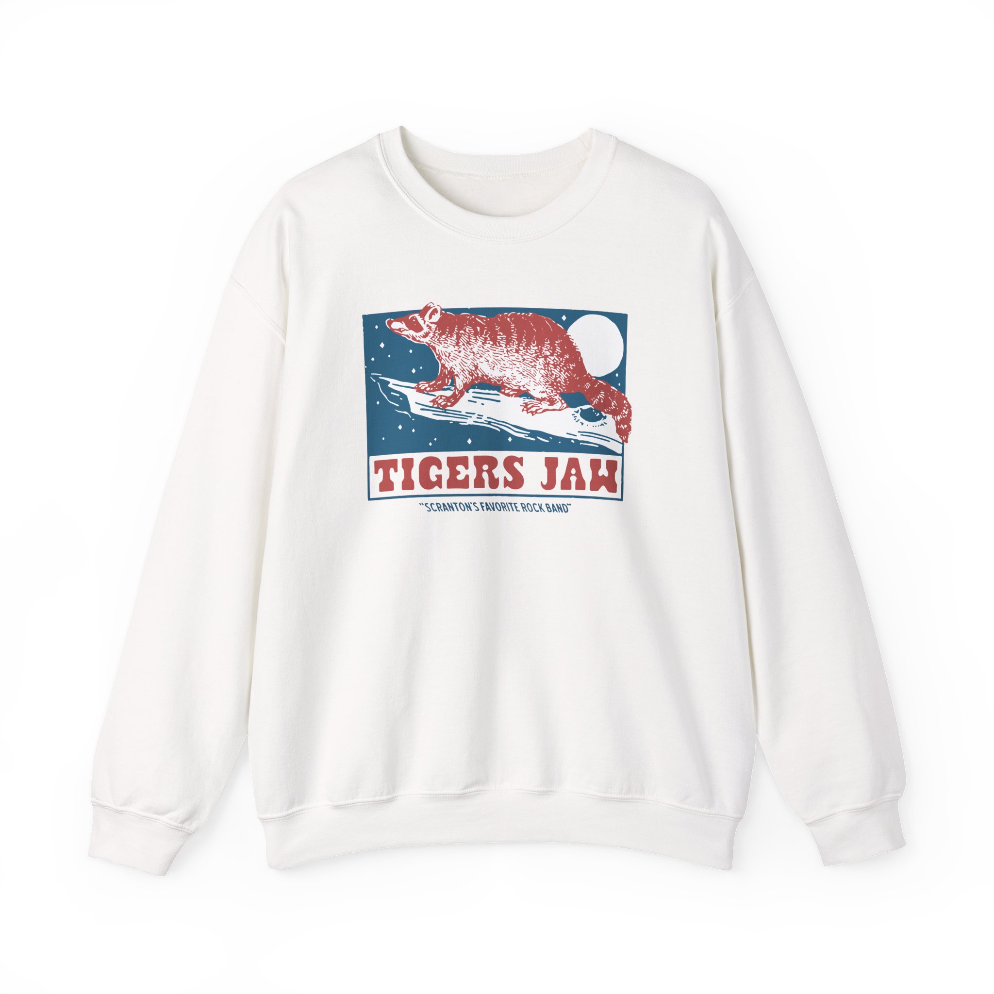 Tigers Jaw Raccoon Unisex Heavy Blendâ„¢ Crewneck Sweatshirt