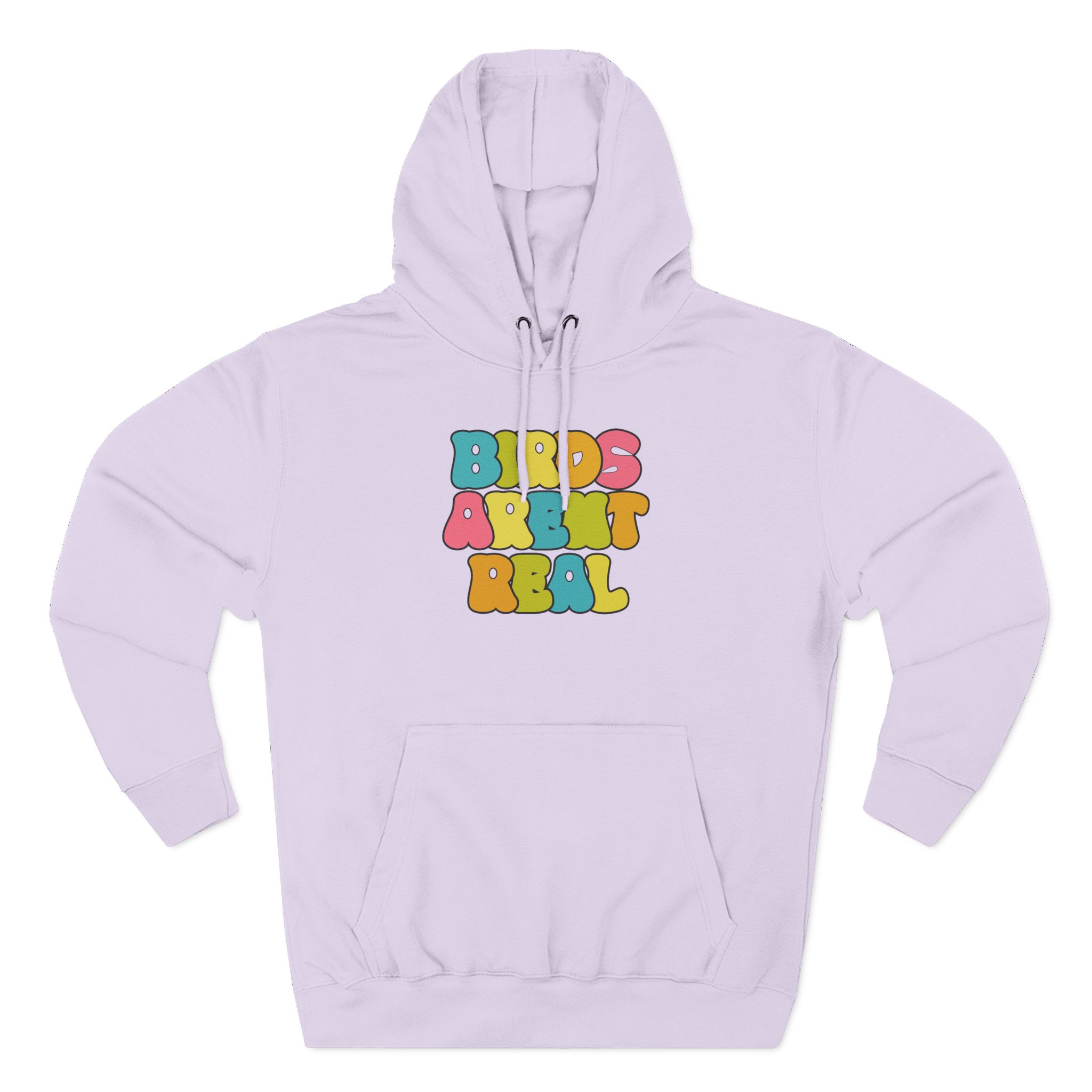 Birds Arent Real Three-Panel Fleece Hoodie