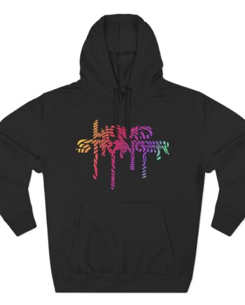 Liquid Stranger Three-Panel Fleece Hoodie