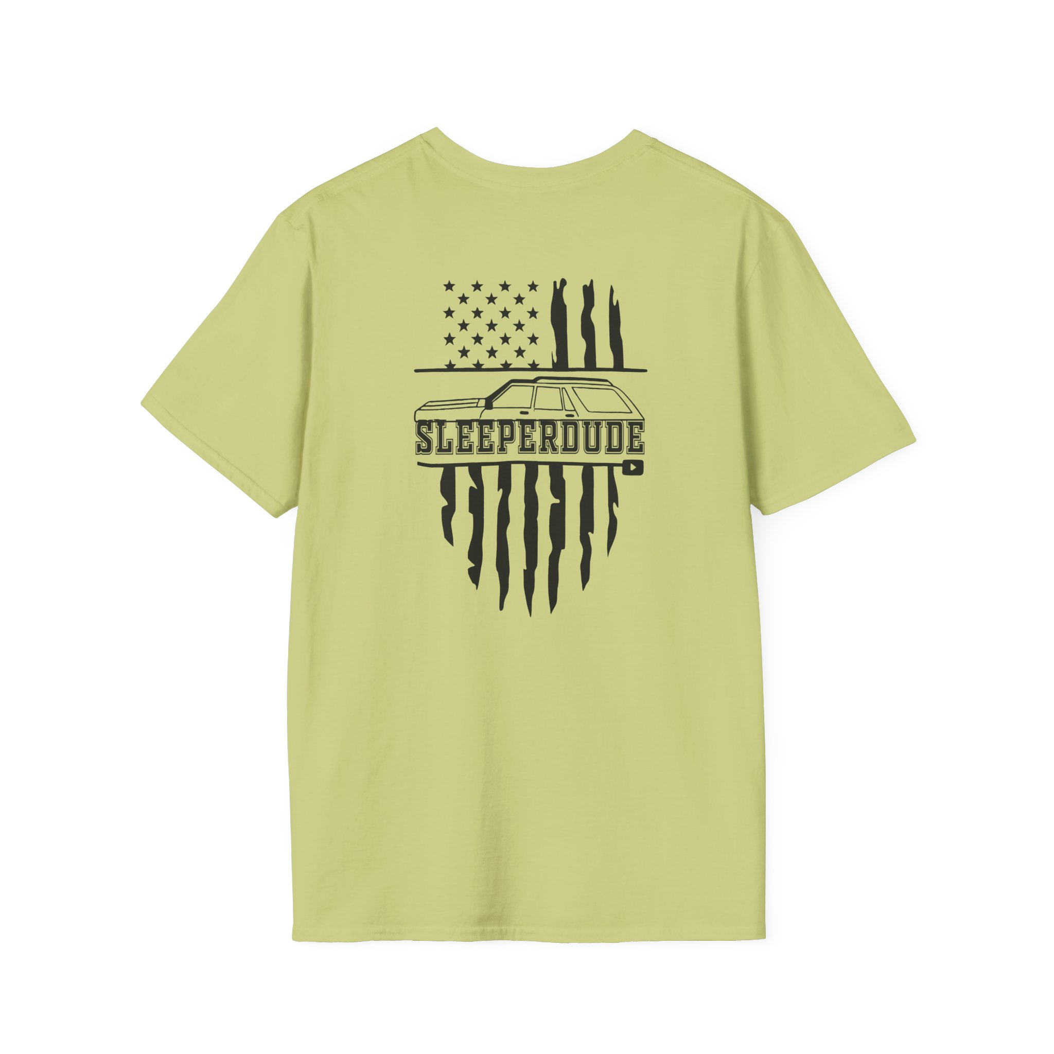Sleeperdude Military Wagon Unisex Softstyle T-Shirt
