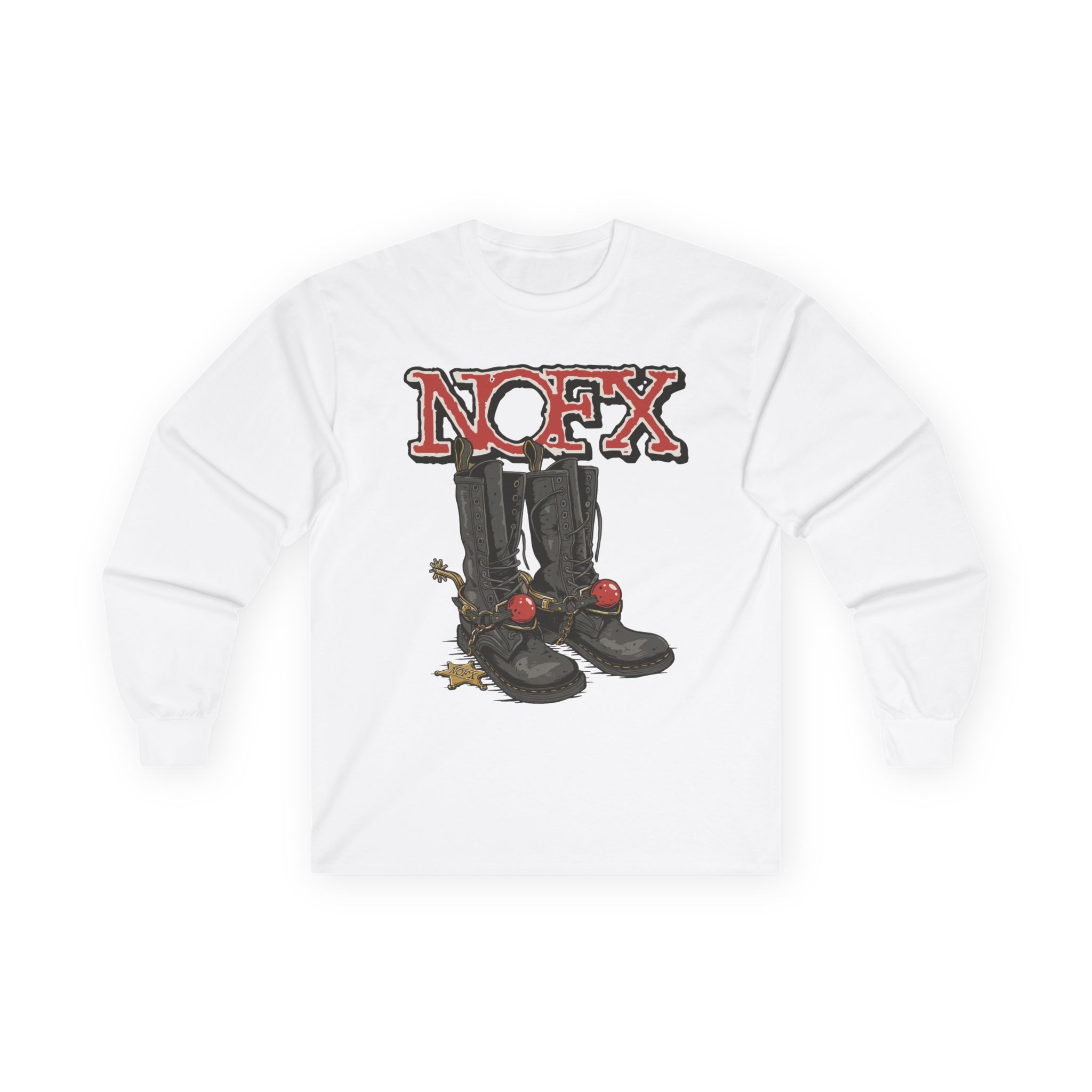 Nofx Boots Unisex Ultra Cotton Long Sleeve Tee
