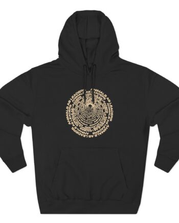 Animals as Leaders Tunnel on Three-Panel Fleece Hoodie