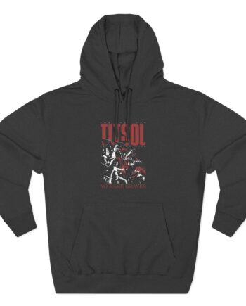 The Last Ten Seconds of Life No Name Graves Three-Panel Fleece Hoodie
