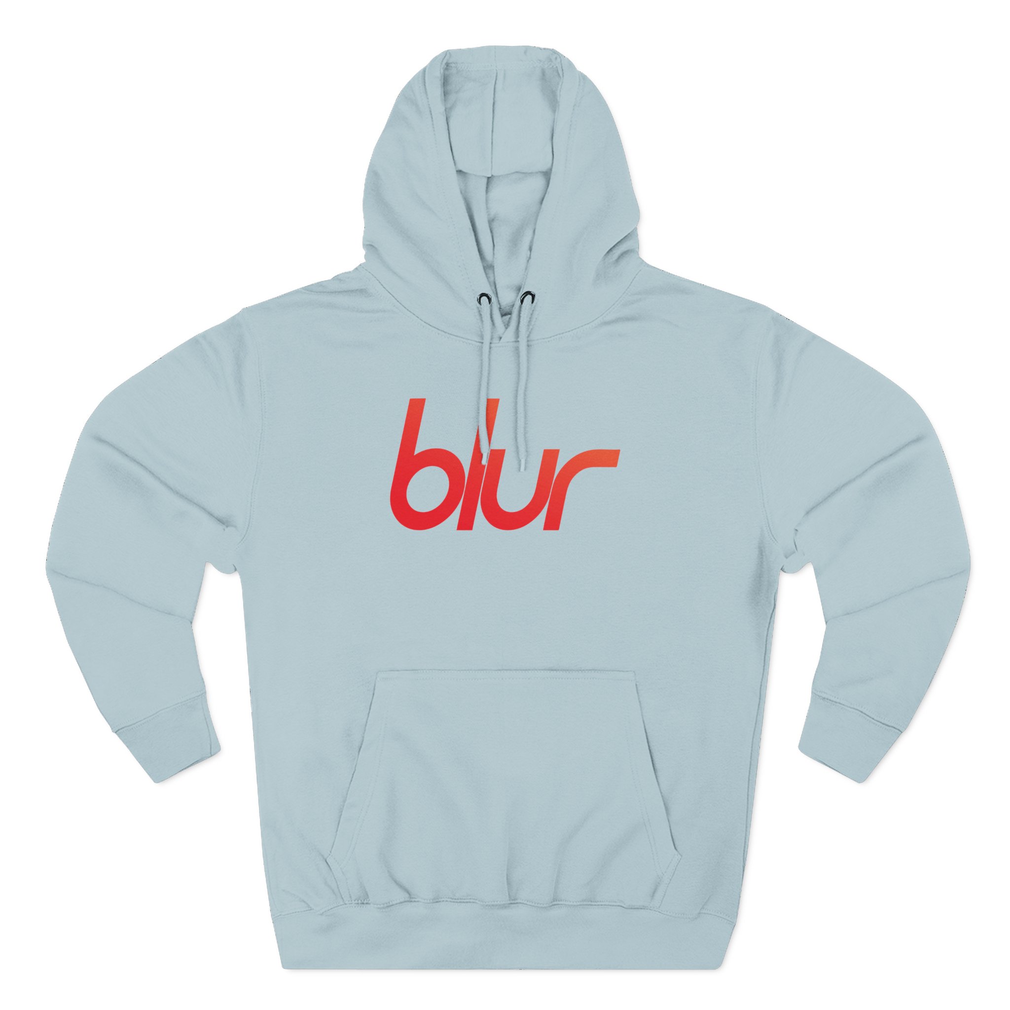 Blur Three-Panel Fleece Hoodie