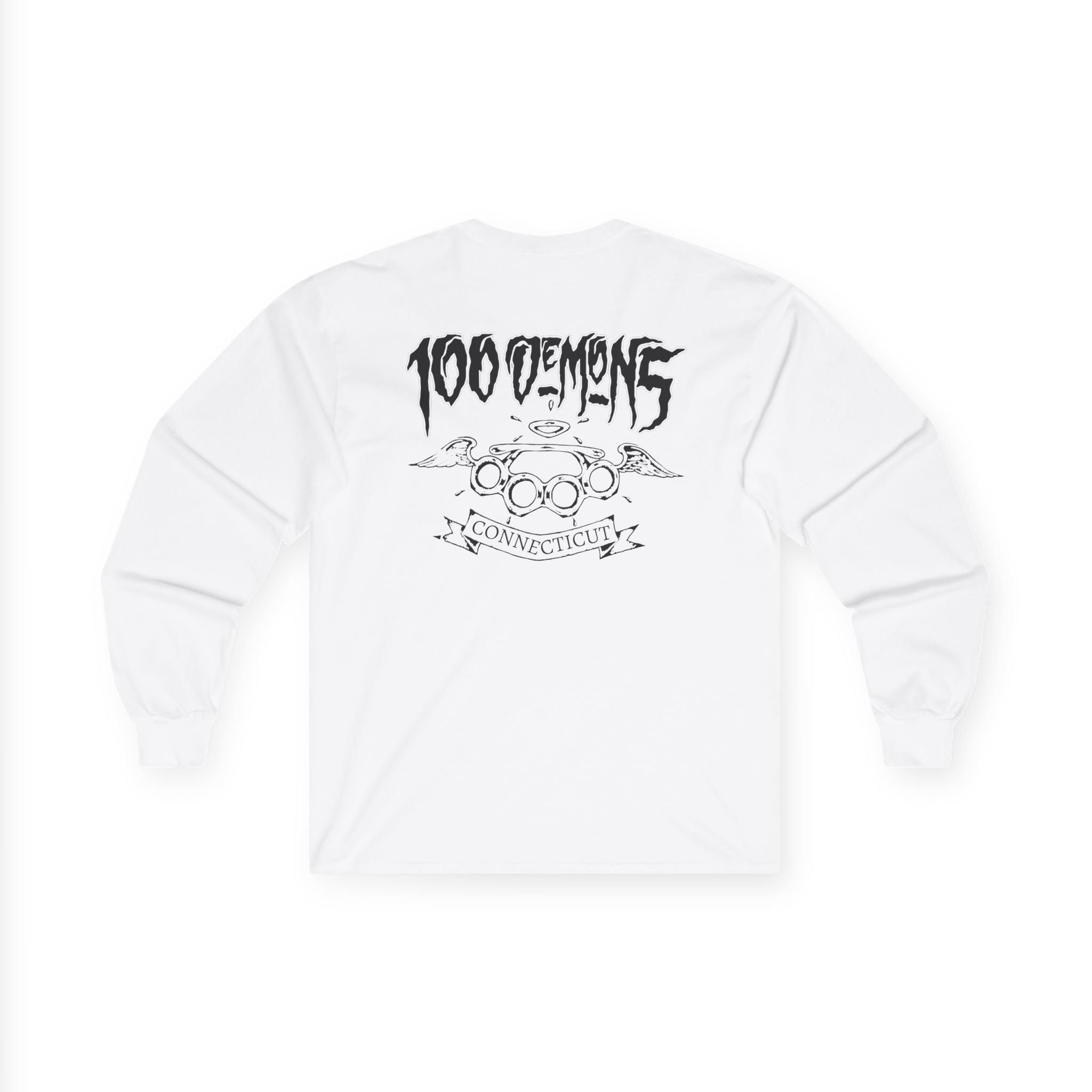 100 Demons Connecticut Hardcore Unisex Ultra Cotton Long Sleeve Tee