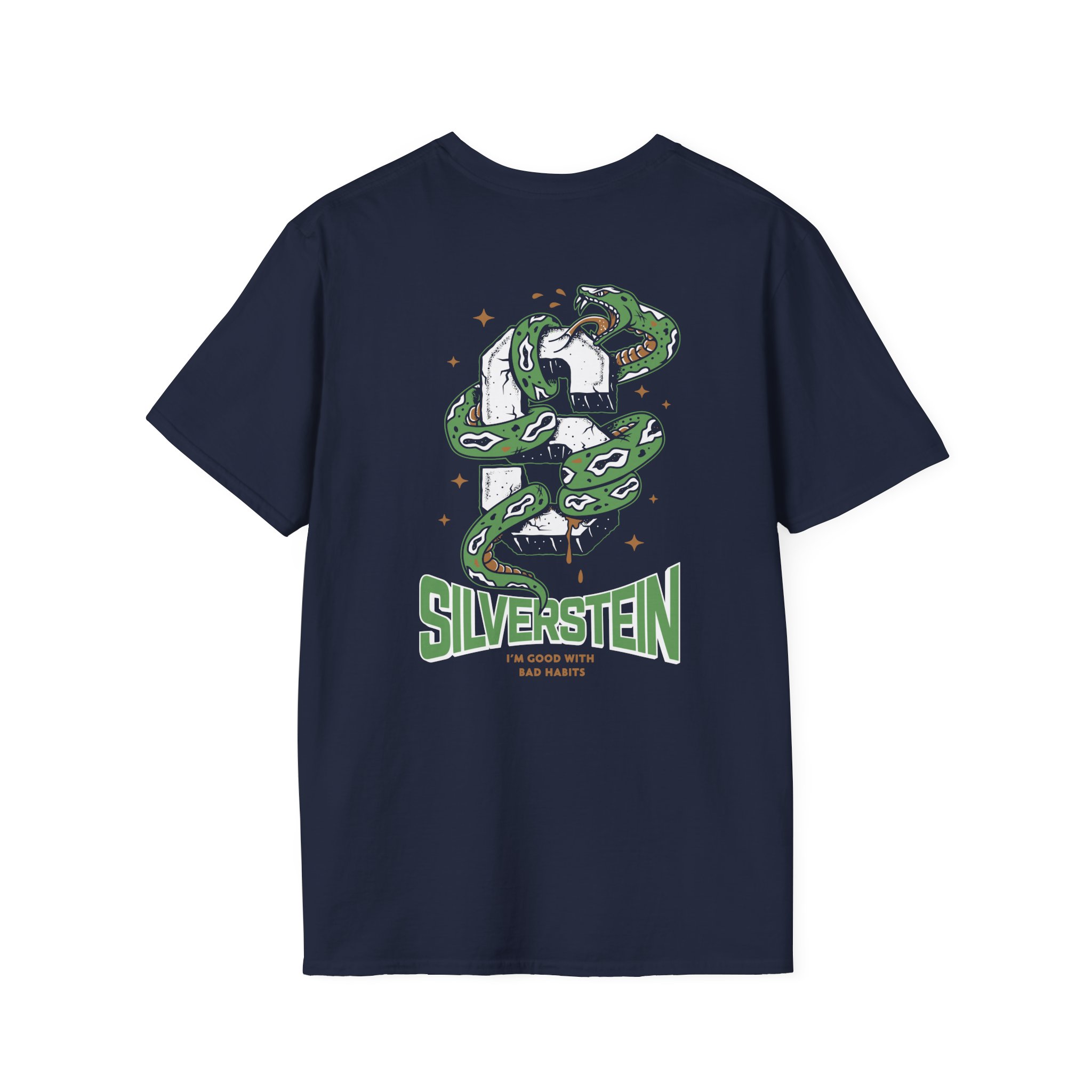 Silverstein Snake Unisex Softstyle T-Shirt