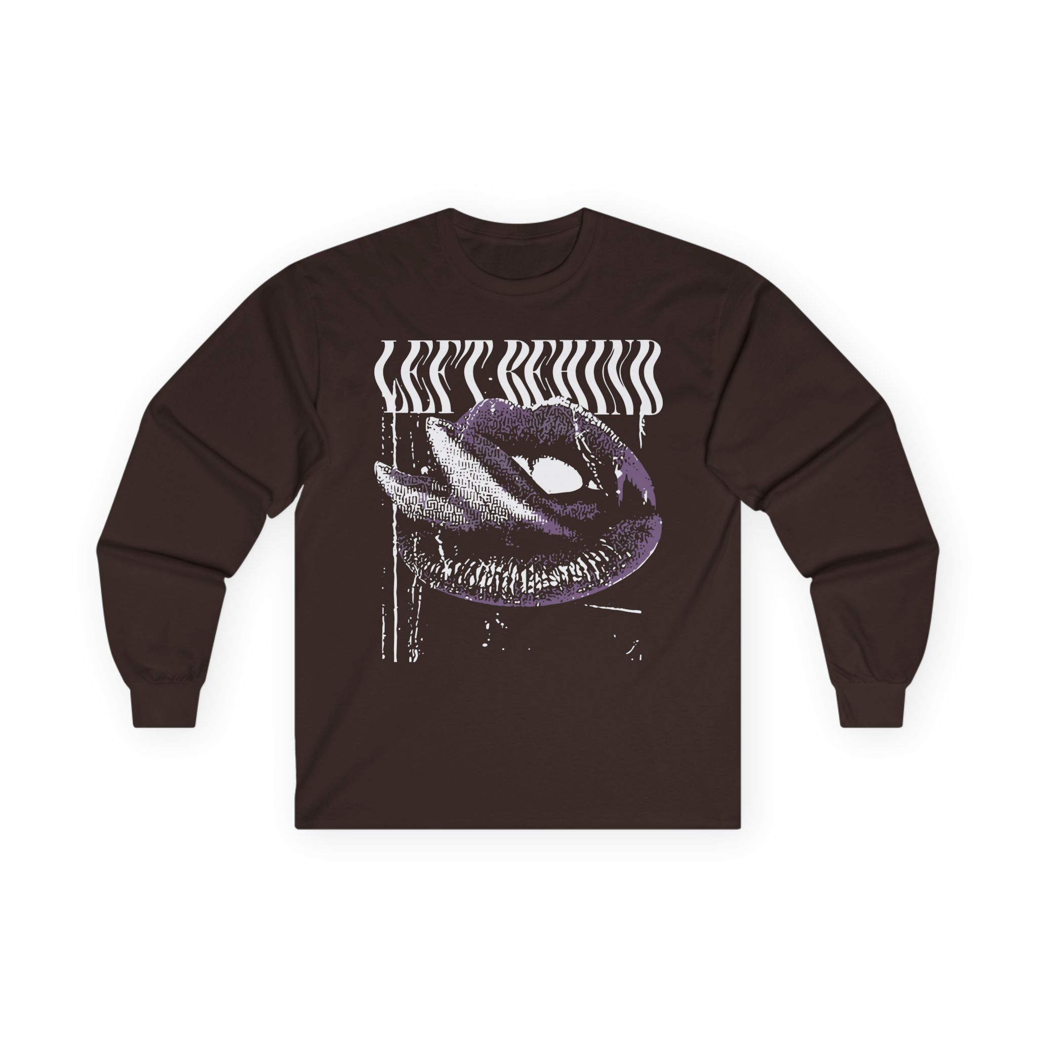 Left Behind Split Tongue Unisex Ultra Cotton Long Sleeve Tee